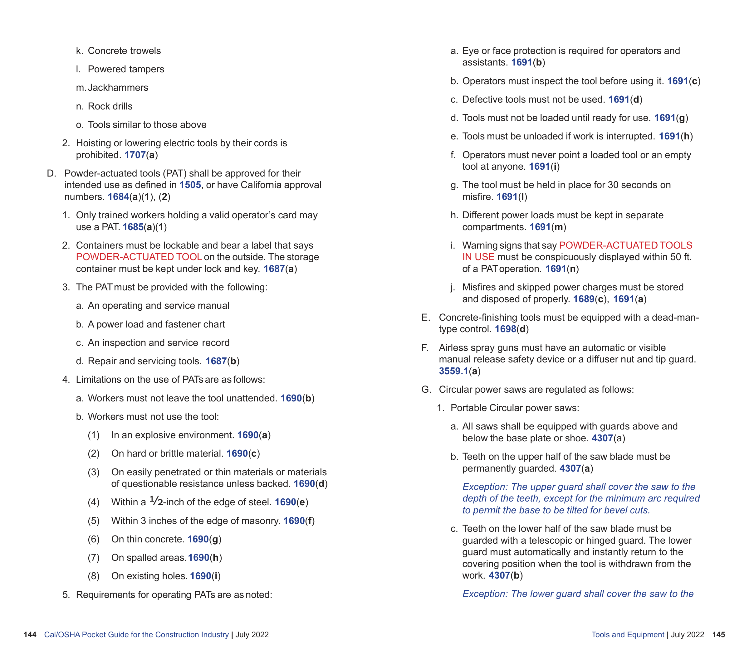 OSHA Construction Pocket Guide — page 74
