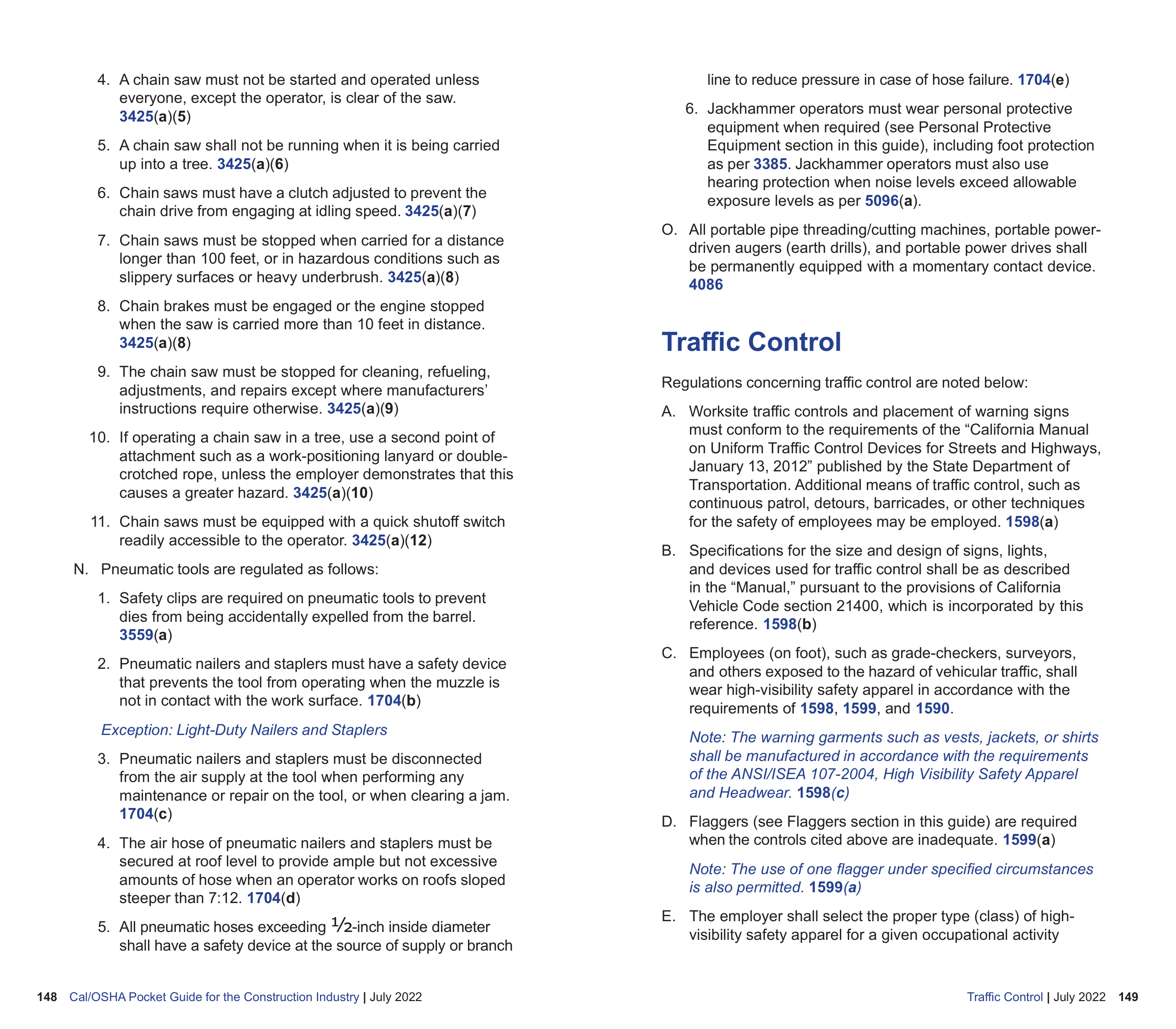 OSHA Construction Pocket Guide — page 76