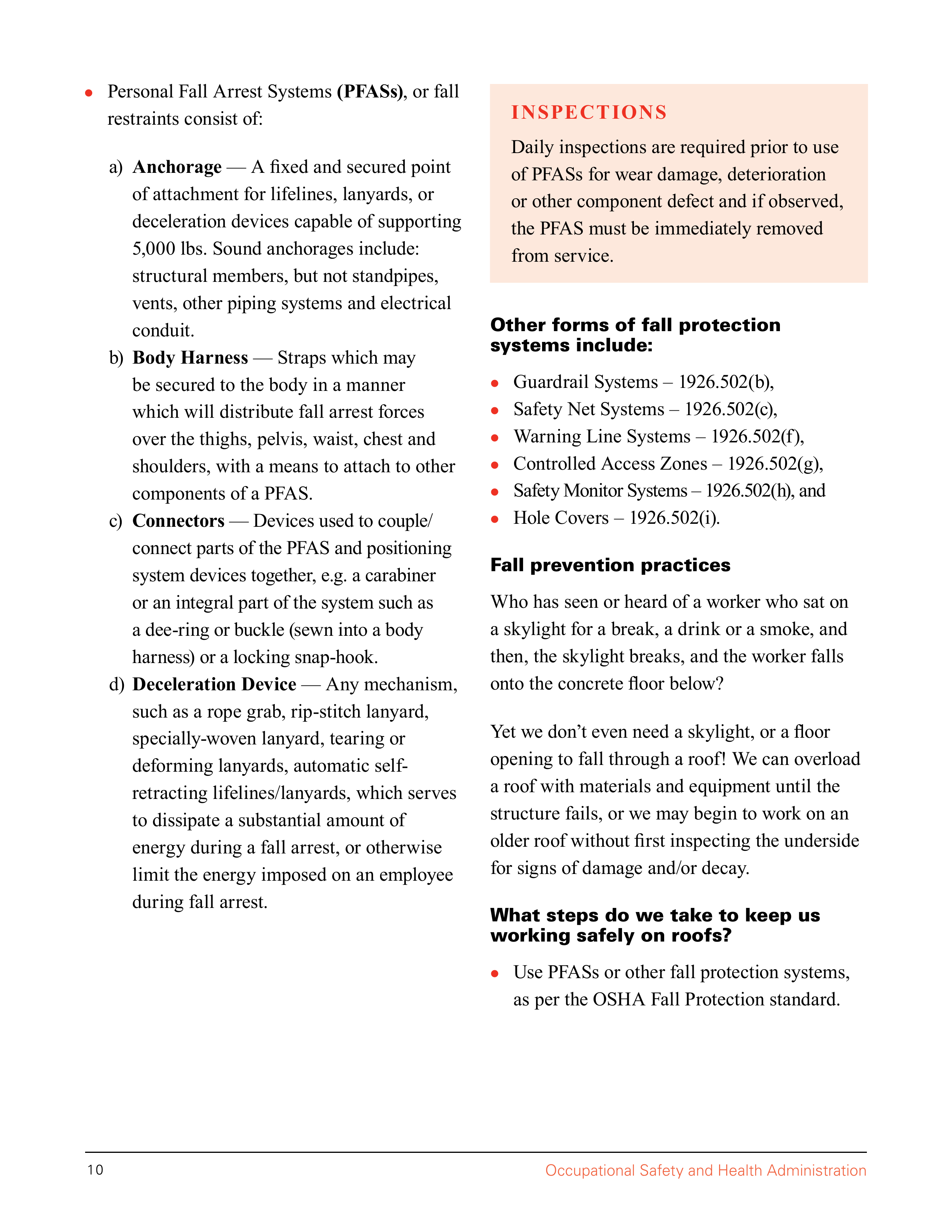 OSHA Fall Protection Training Guide — page 14