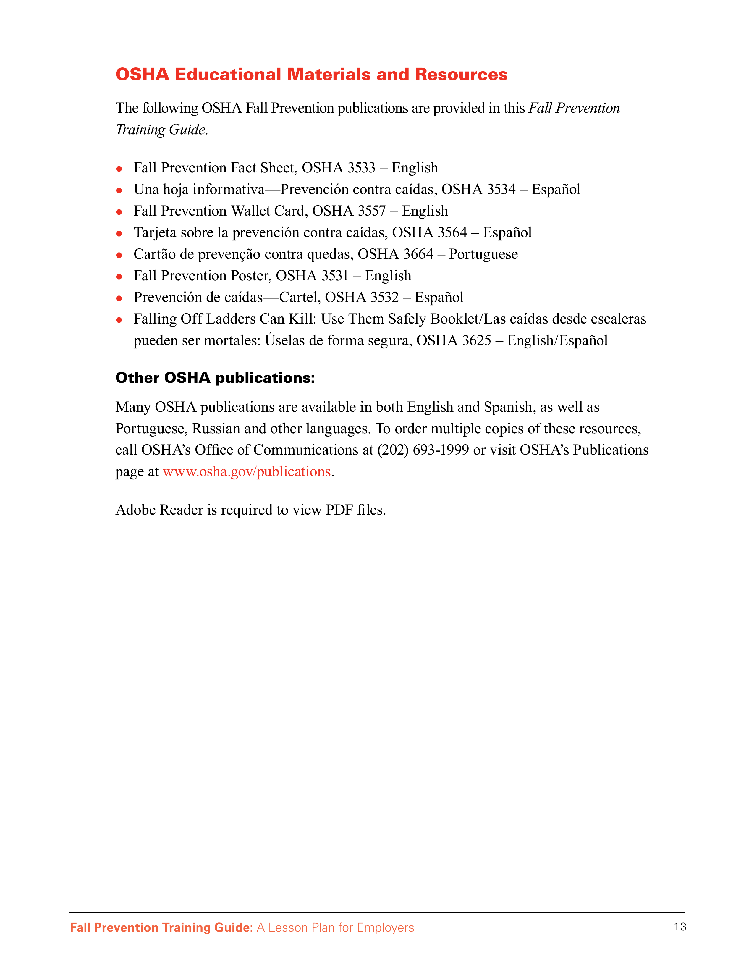 OSHA Fall Protection Training Guide — page 17
