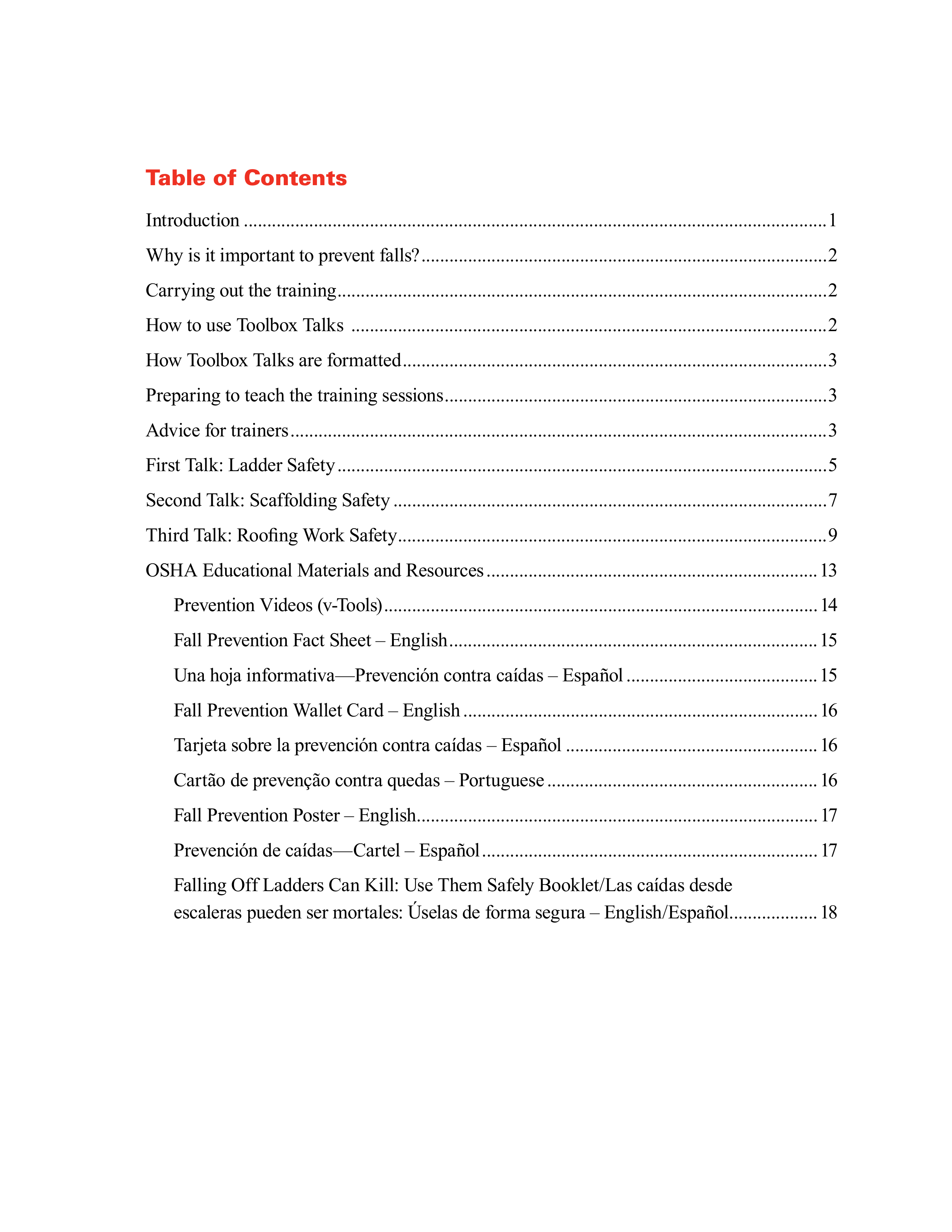 OSHA Fall Protection Training Guide — page 3
