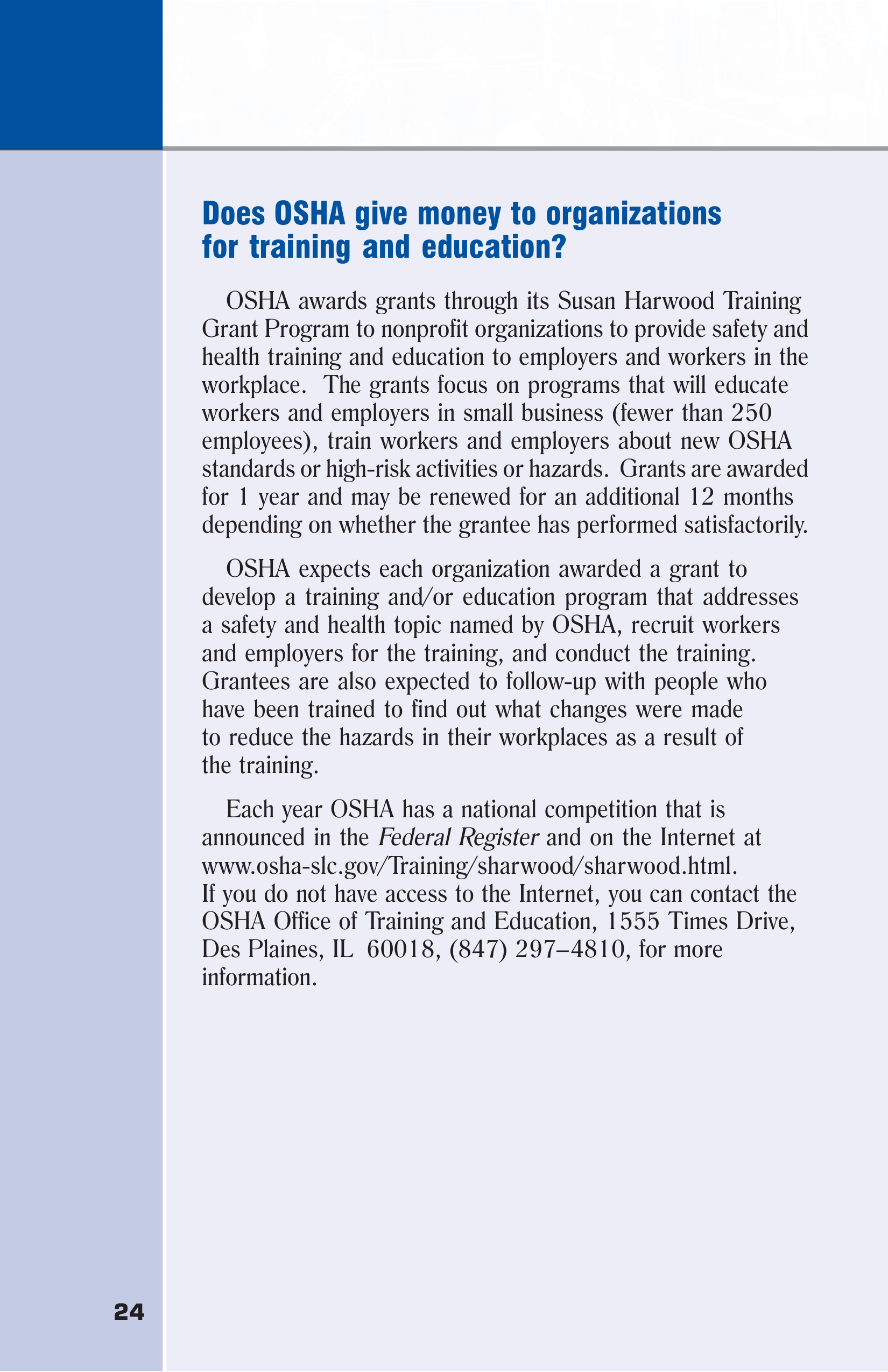 OSHA Job Hazard Analysis Guide — page 30