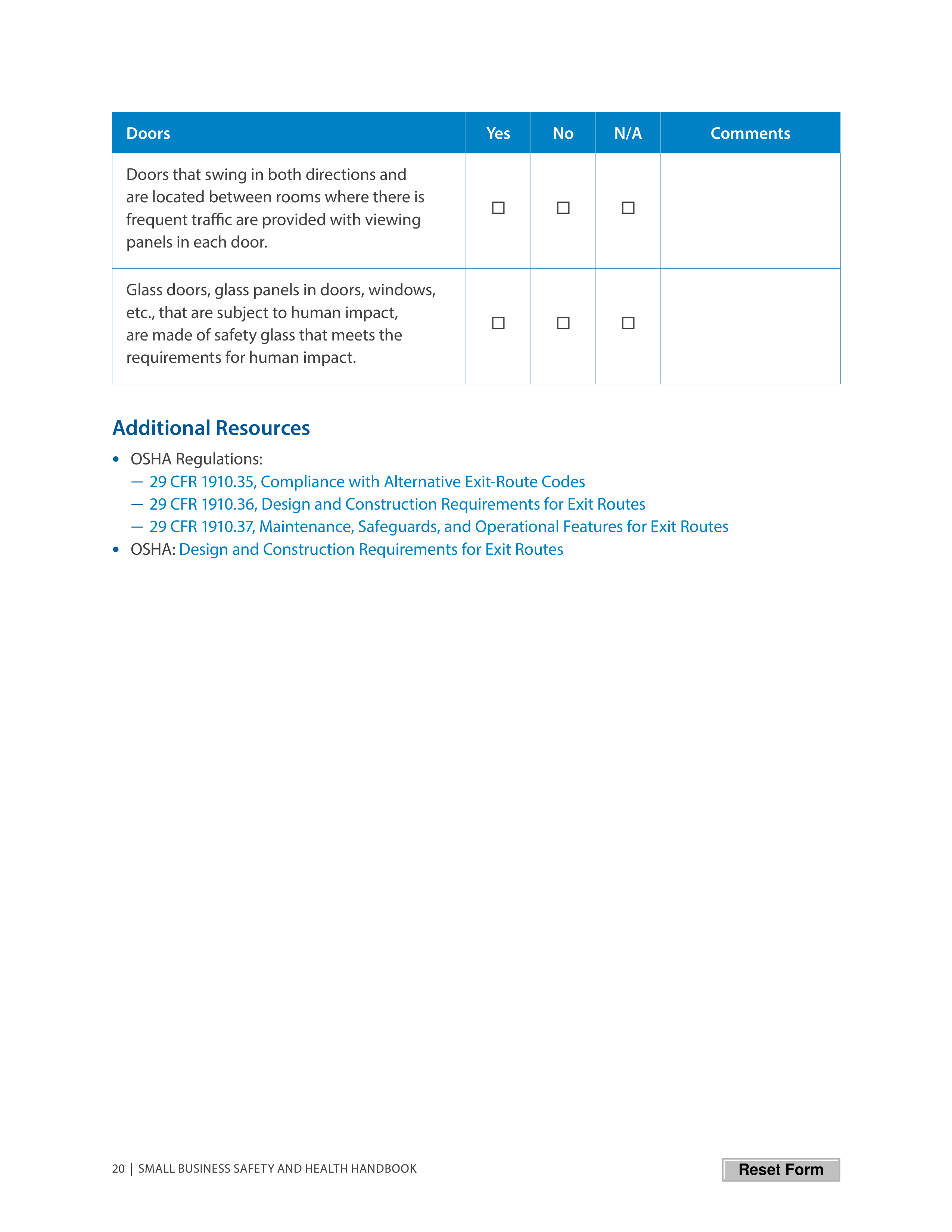 OSHA Small Business Safety and Health Handbook — page 24