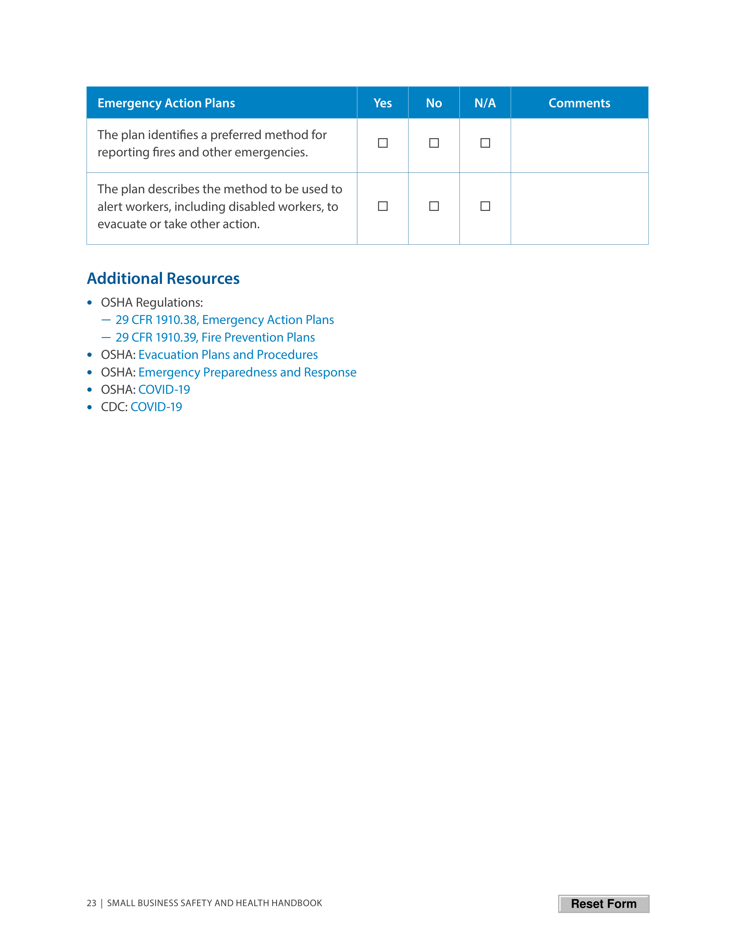 OSHA Small Business Safety and Health Handbook — page 27