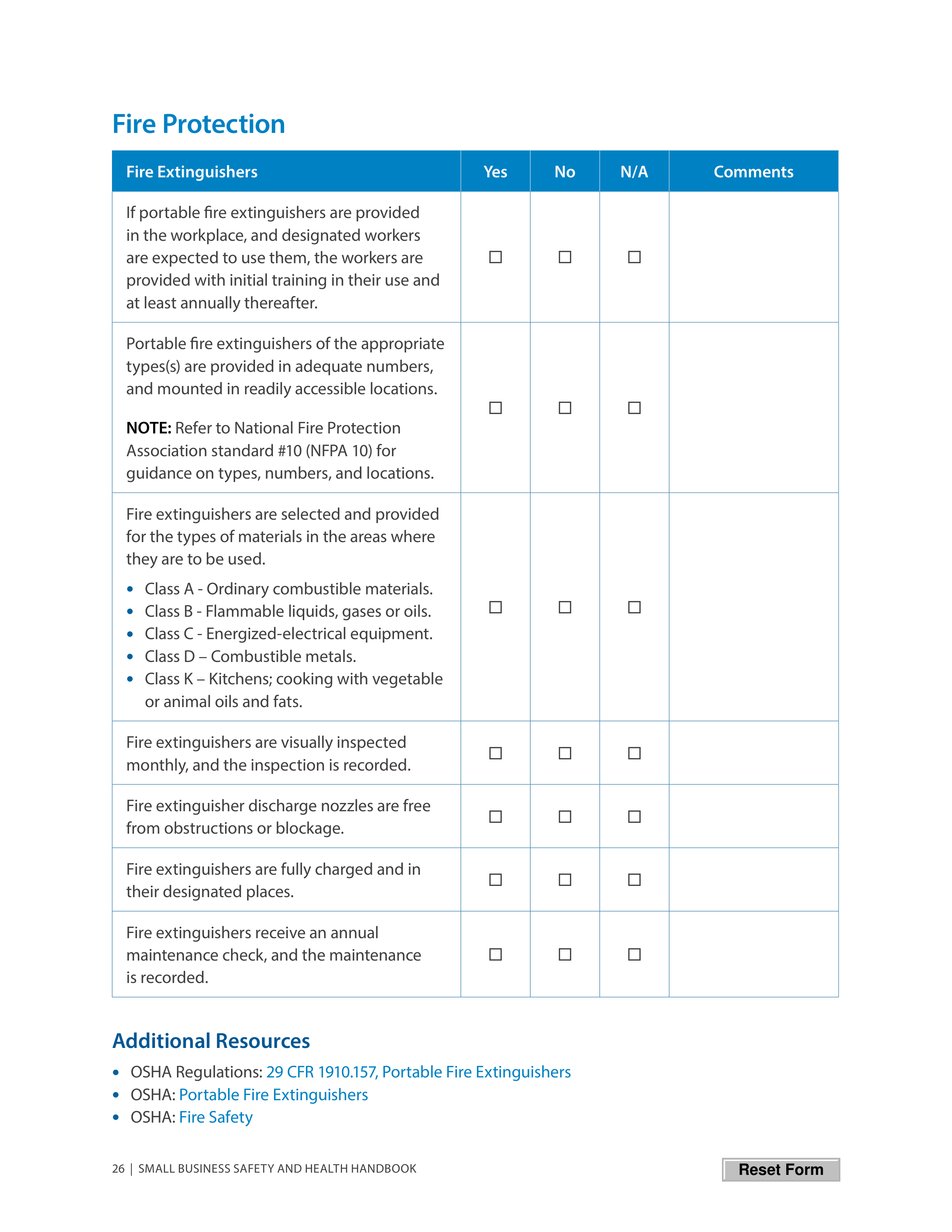 OSHA Small Business Safety and Health Handbook — page 30