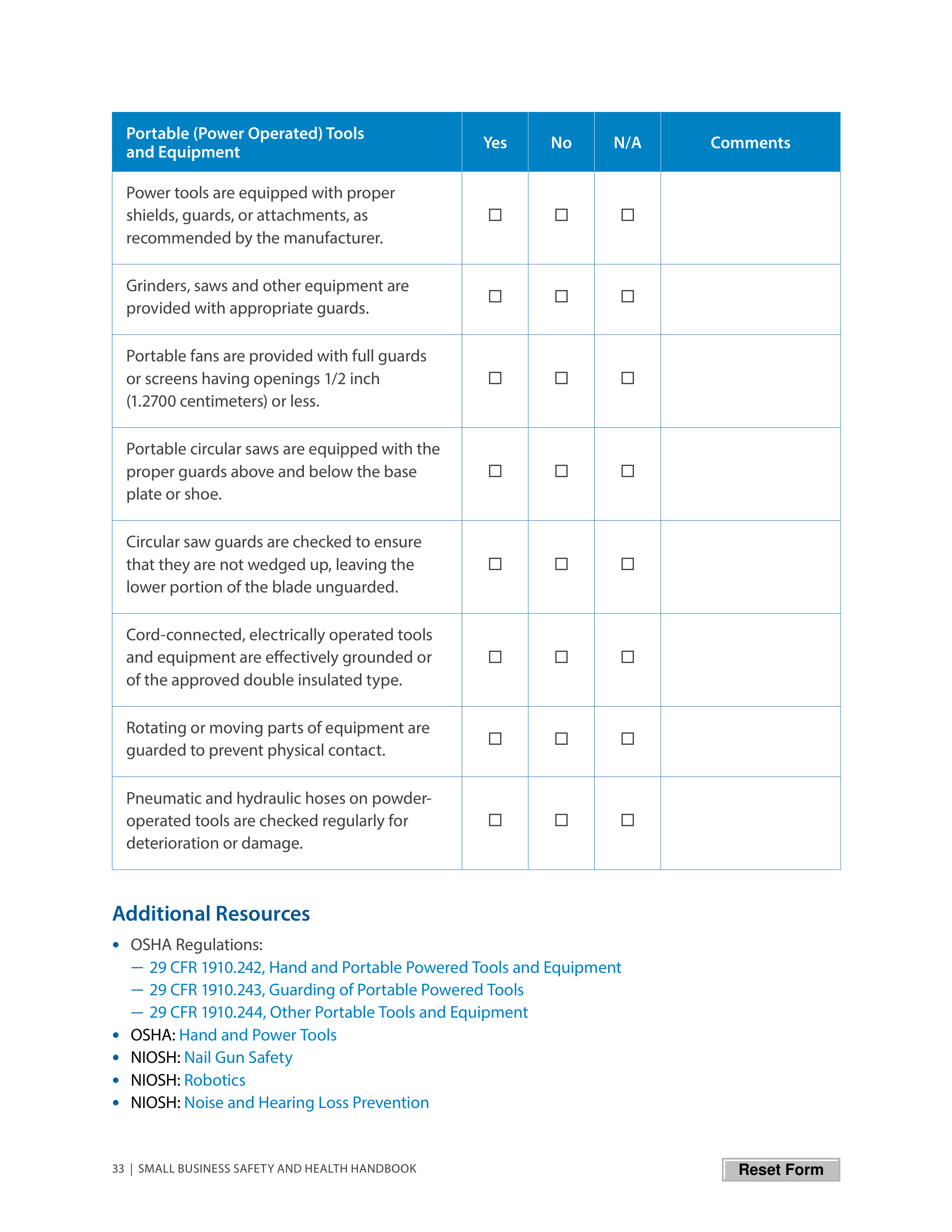 OSHA Small Business Safety and Health Handbook — page 37