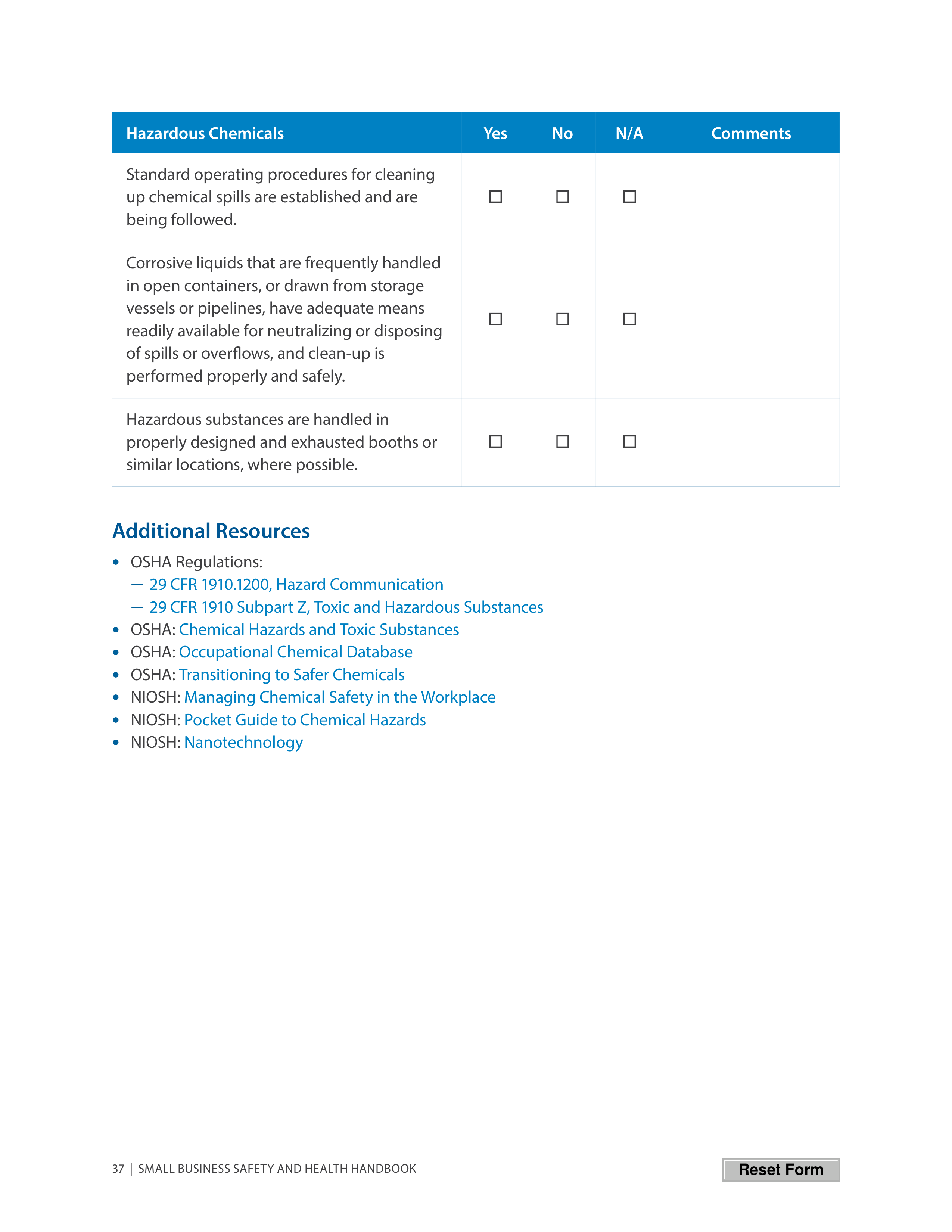 OSHA Small Business Safety and Health Handbook — page 41