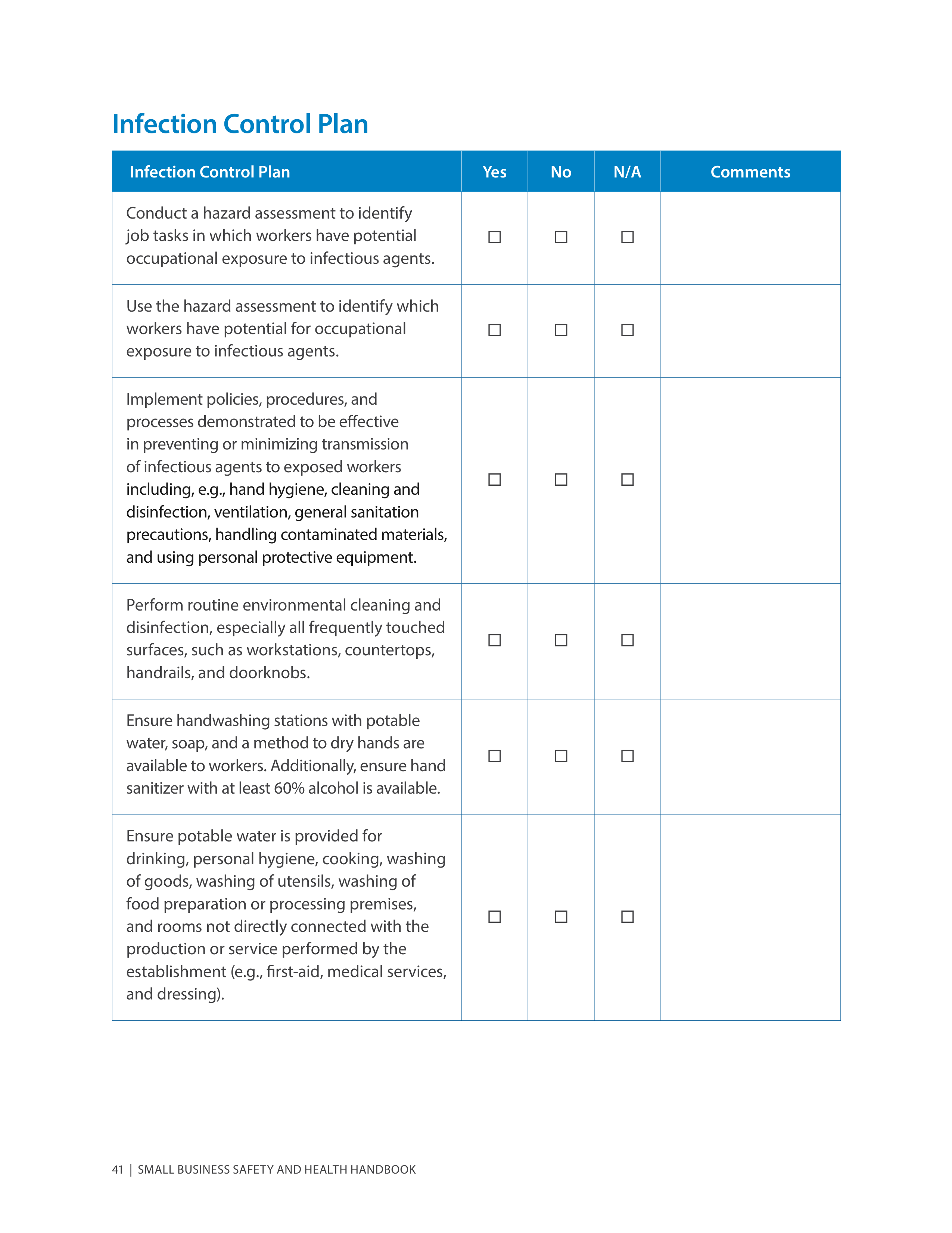 OSHA Small Business Safety and Health Handbook — page 45