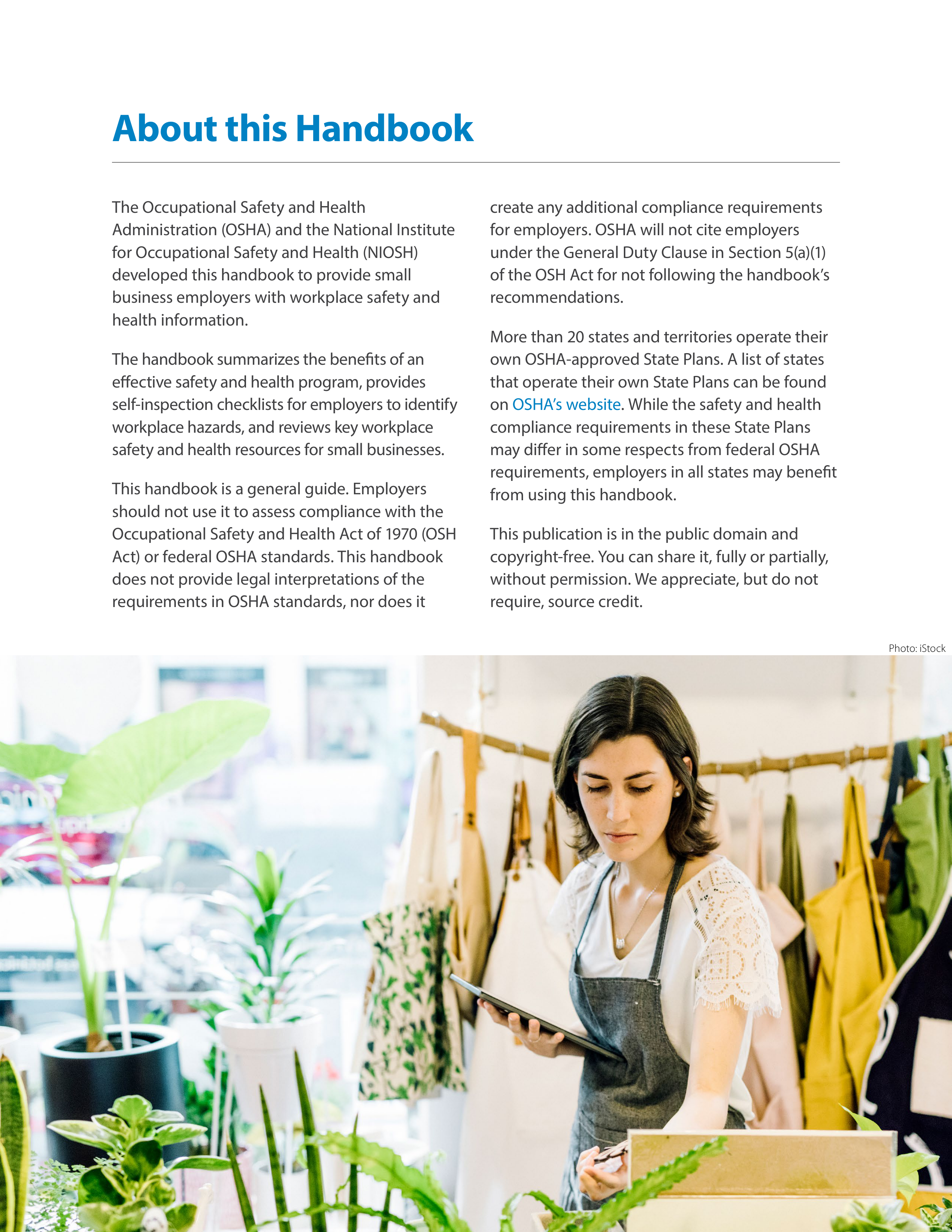 OSHA Small Business Safety and Health Handbook — page 5