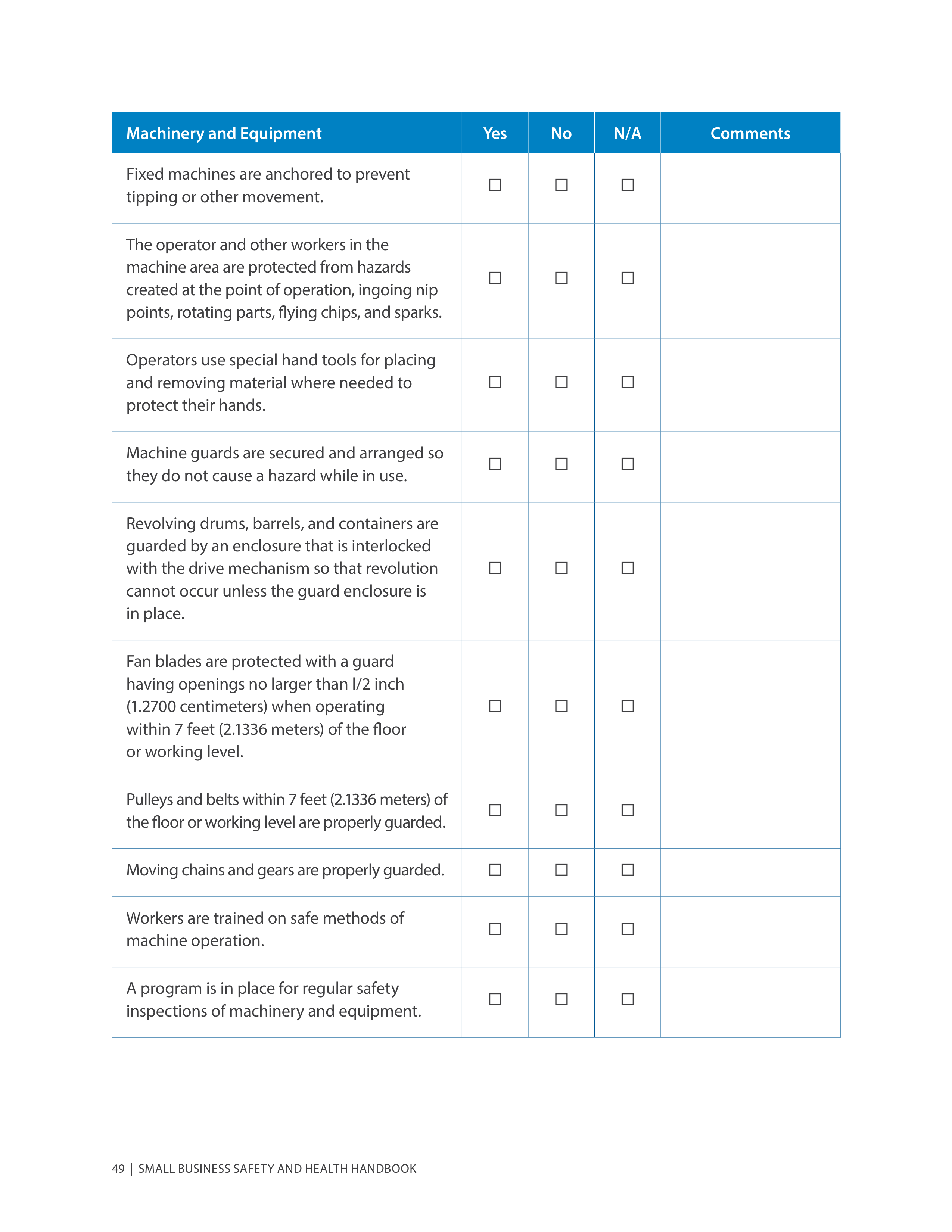 OSHA Small Business Safety and Health Handbook — page 53