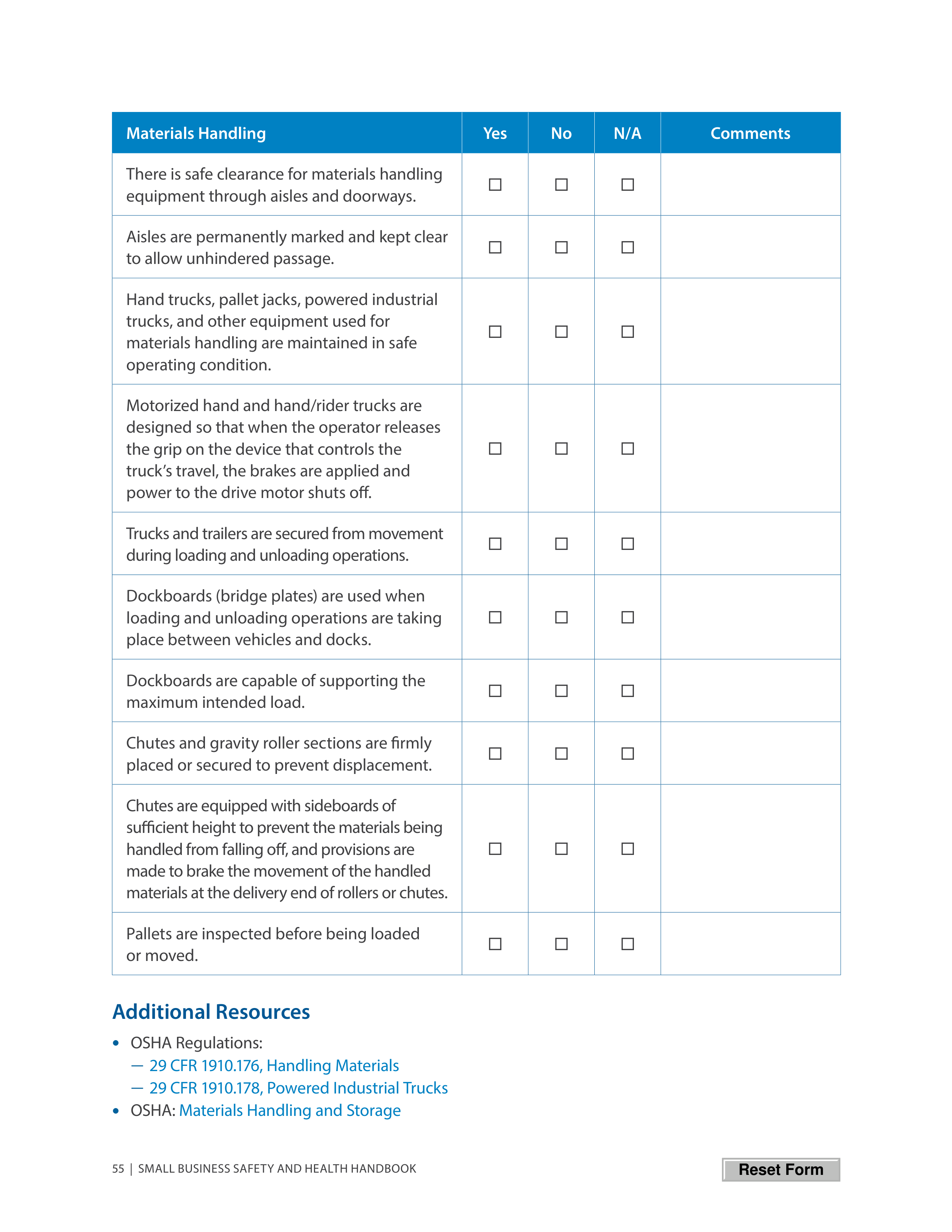 OSHA Small Business Safety and Health Handbook — page 59