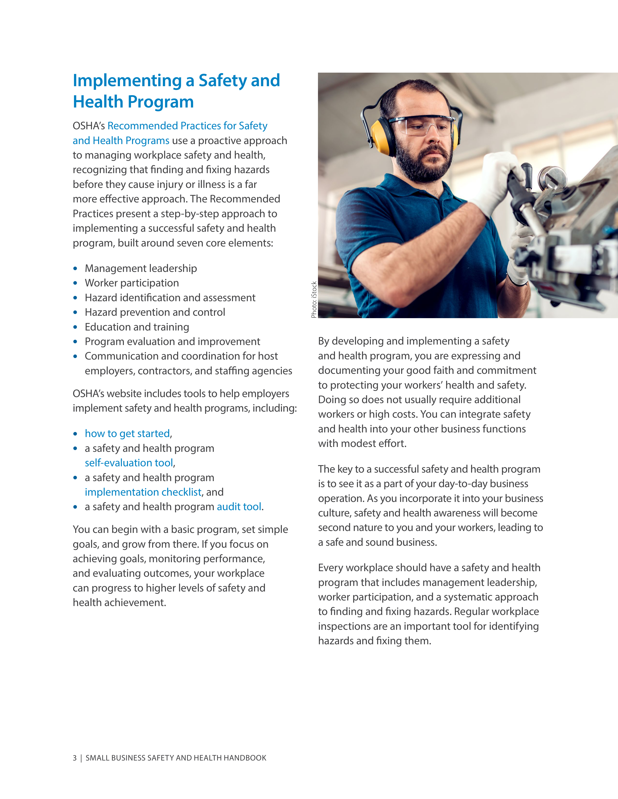 OSHA Small Business Safety and Health Handbook — page 7