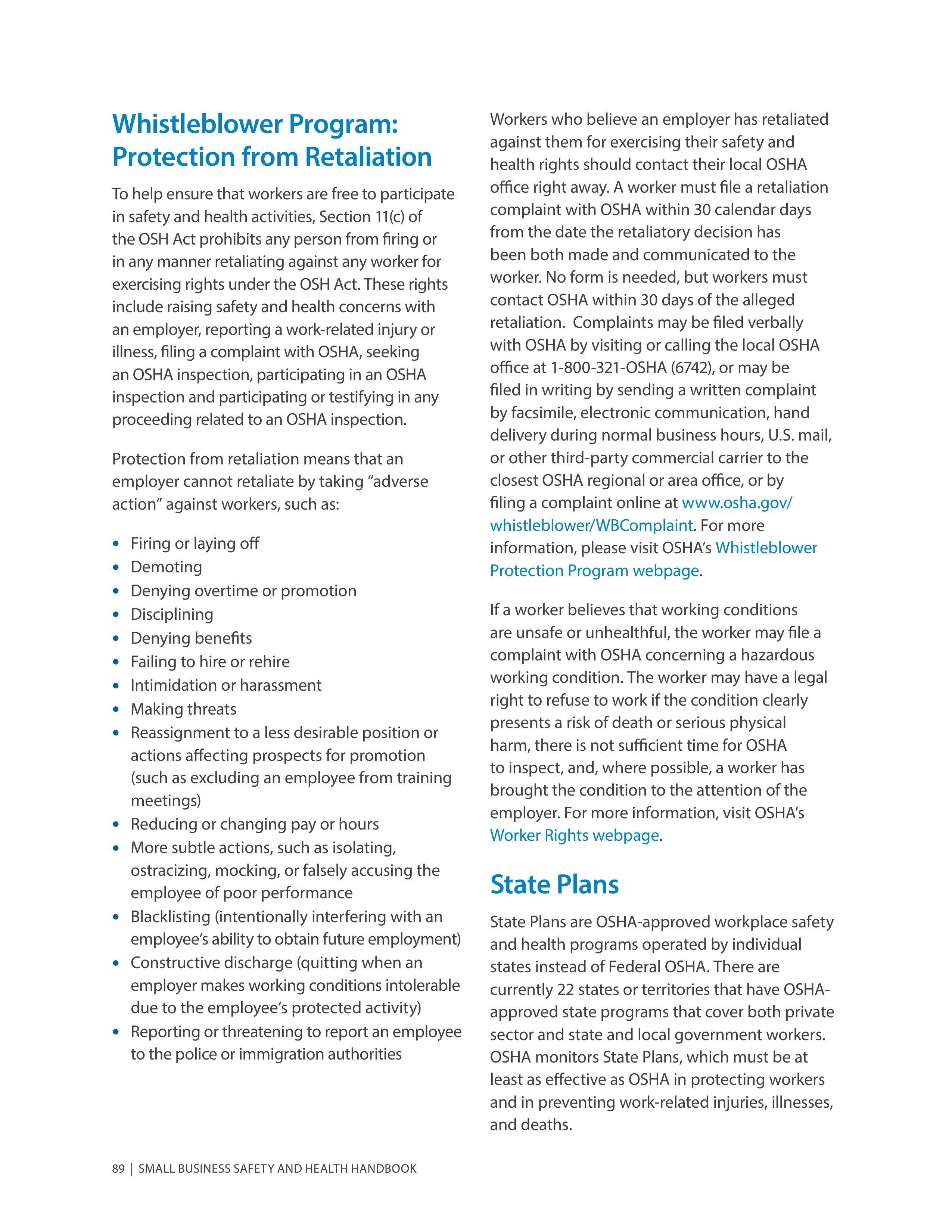 OSHA Small Business Safety and Health Handbook — page 93