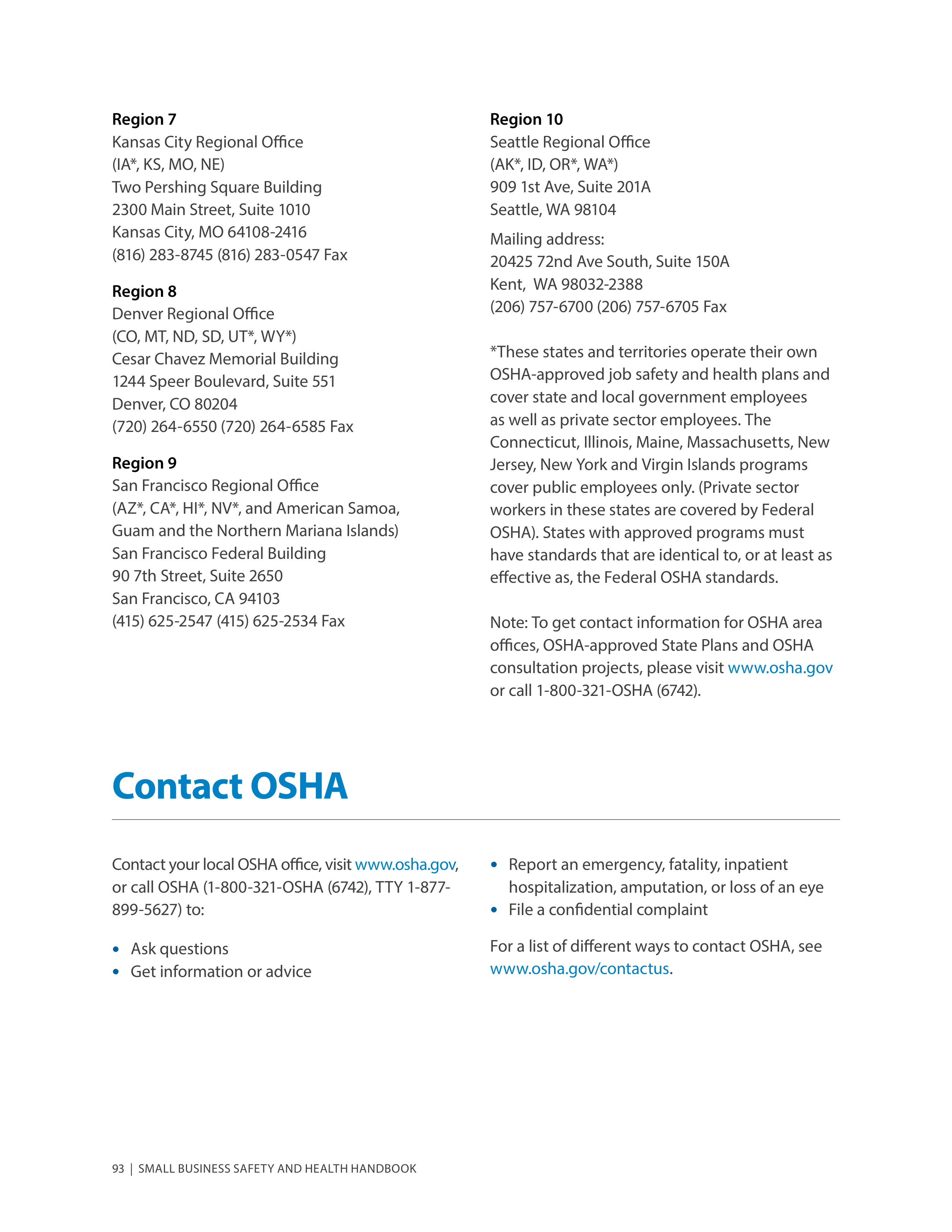 OSHA Small Business Safety and Health Handbook — page 97