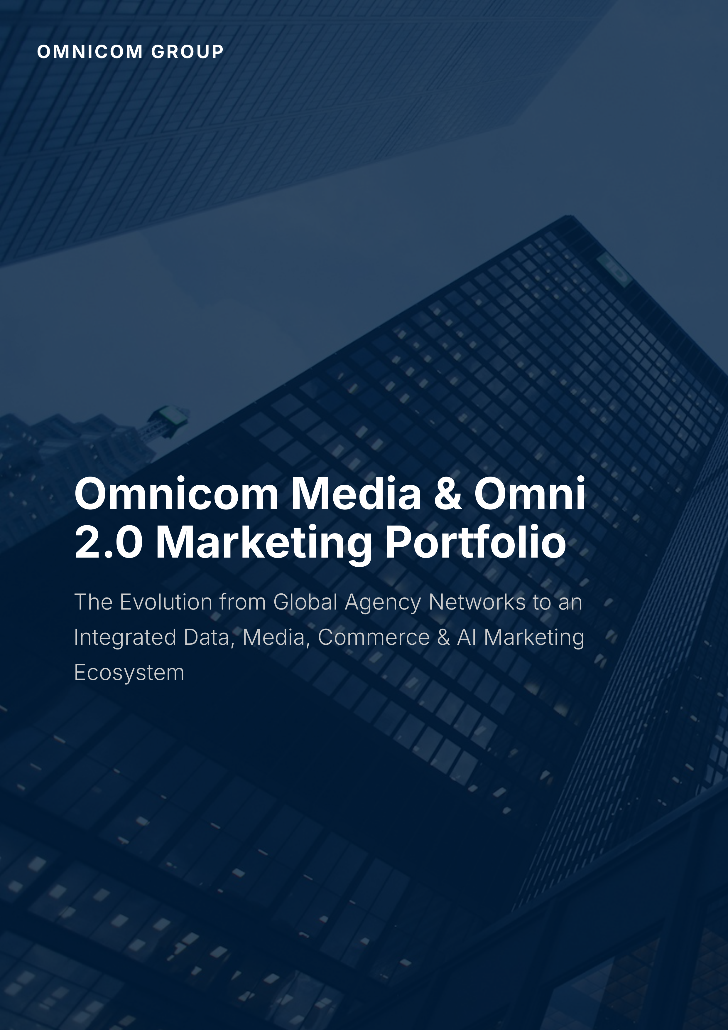 Omnicom Media & Omni 2.0 Marketing Portfolio — page 1