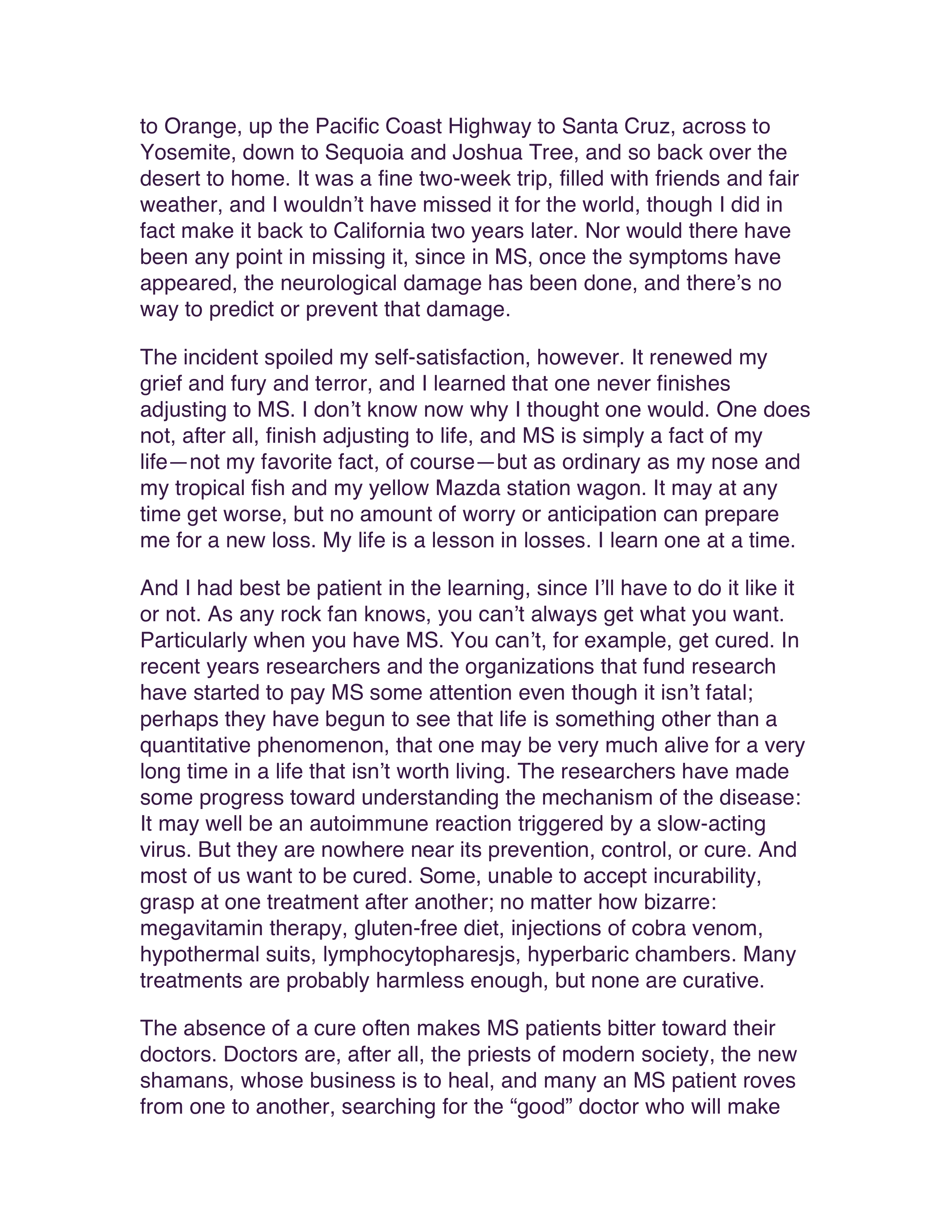 On Being a Cripple Essay — page 12