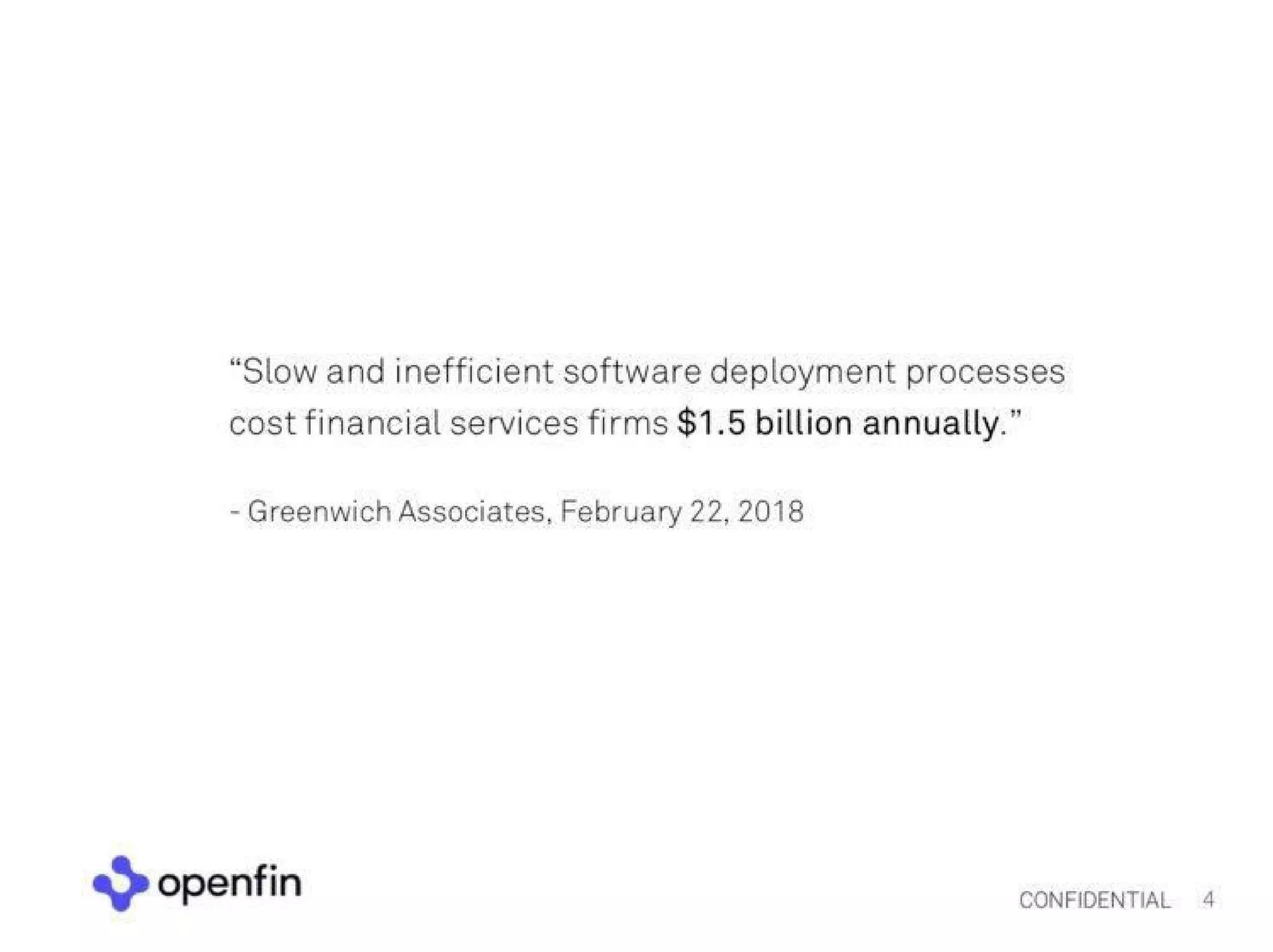 OpenFin Pitch Deck — page 4