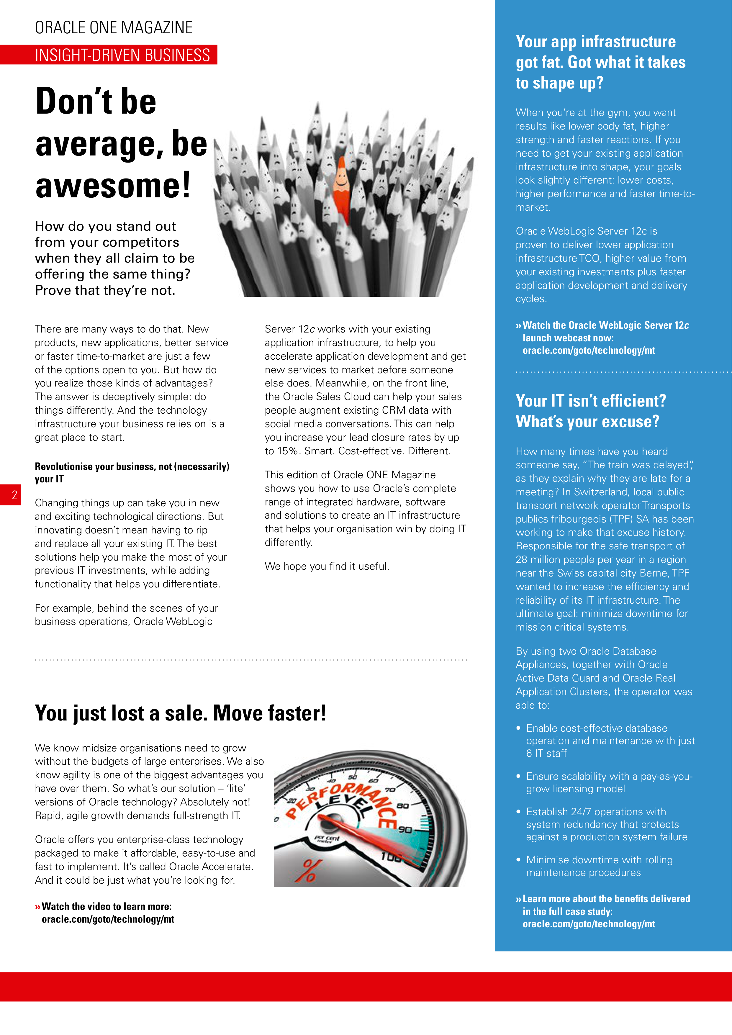 Oracle Enterprise Technology Magazine — page 2