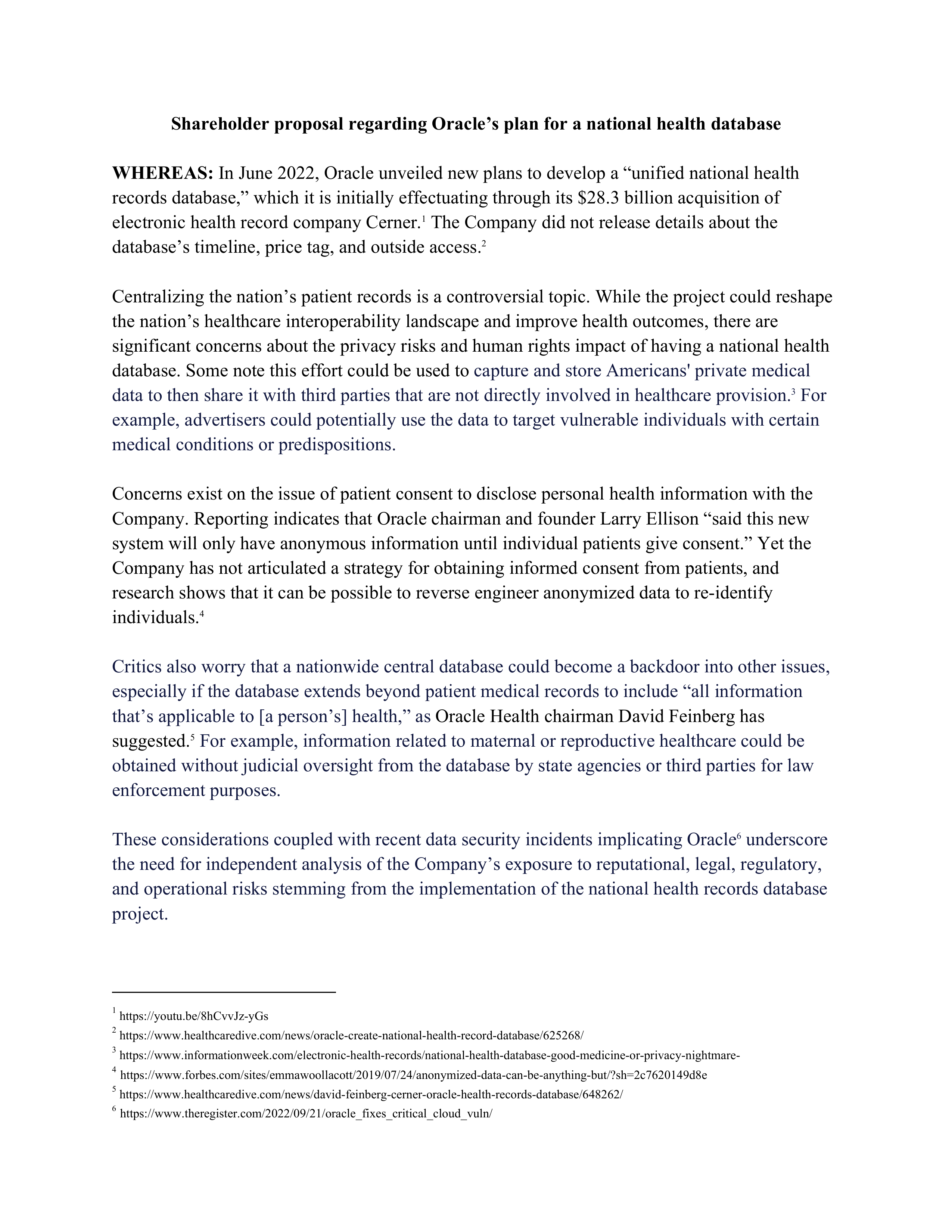 Oracle Proposal  — page 20