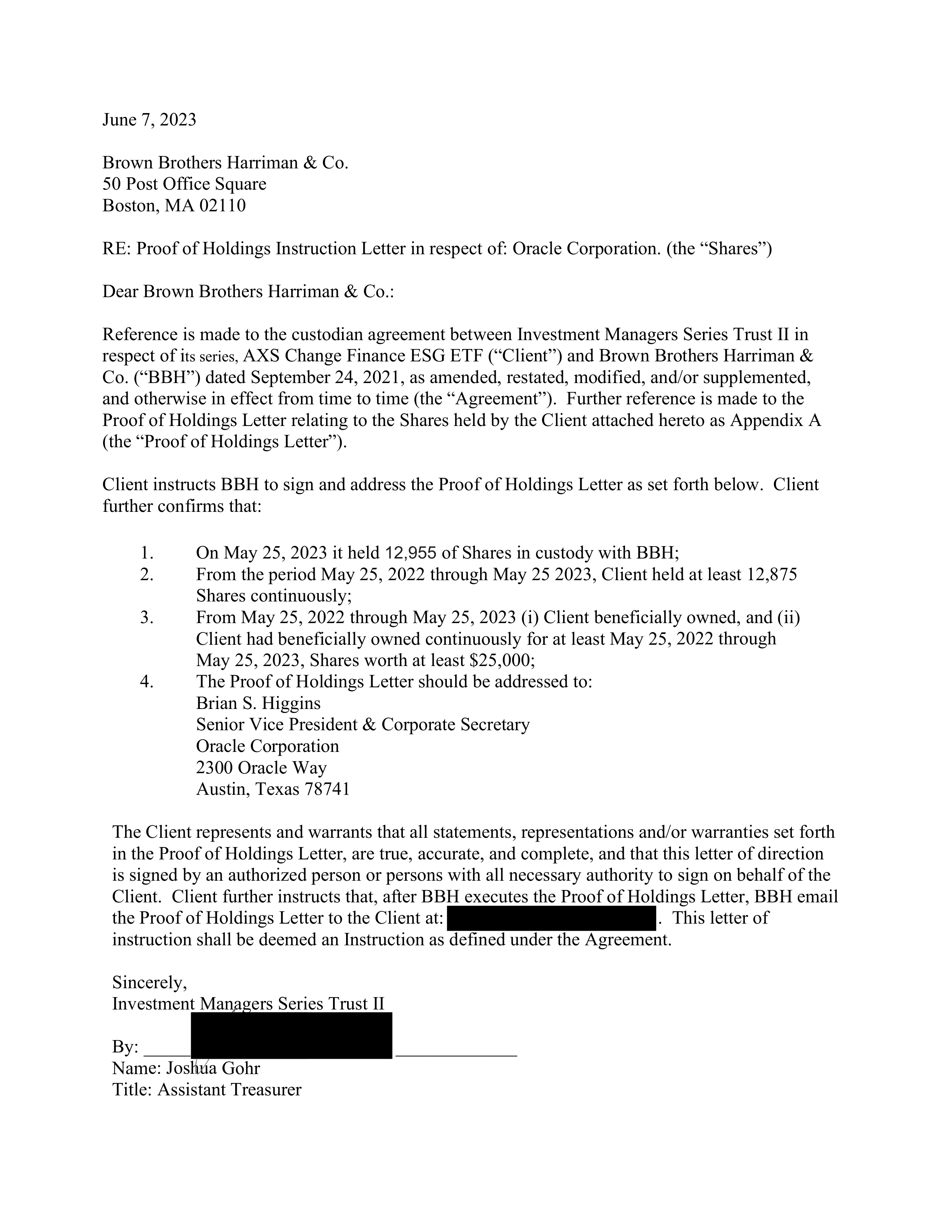 Oracle Proposal  — page 29