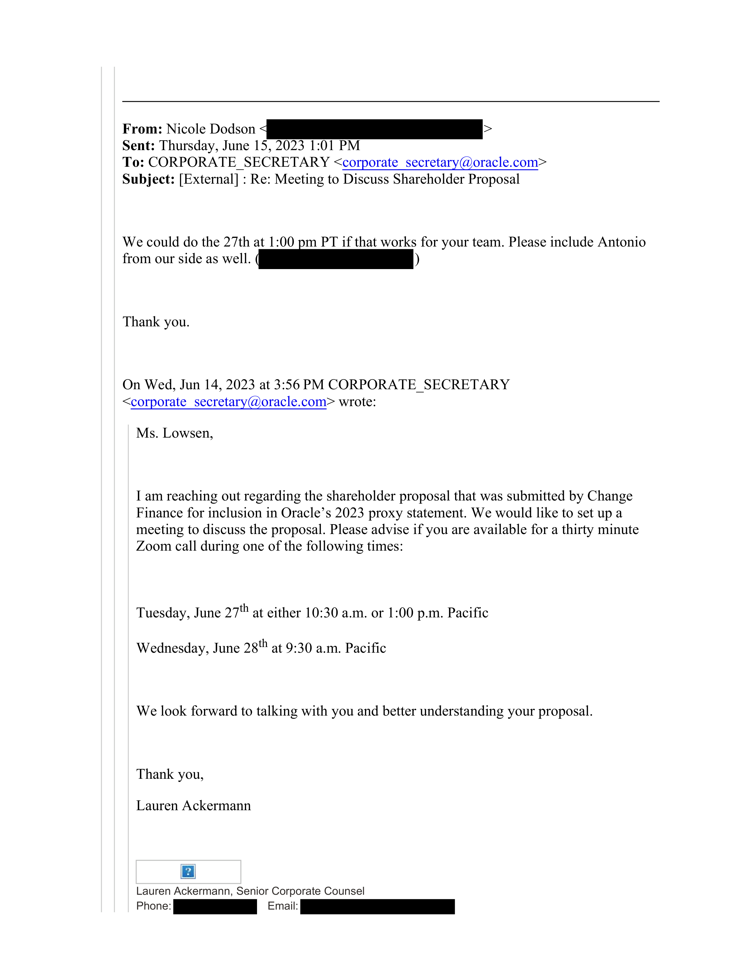Oracle Proposal  — page 32