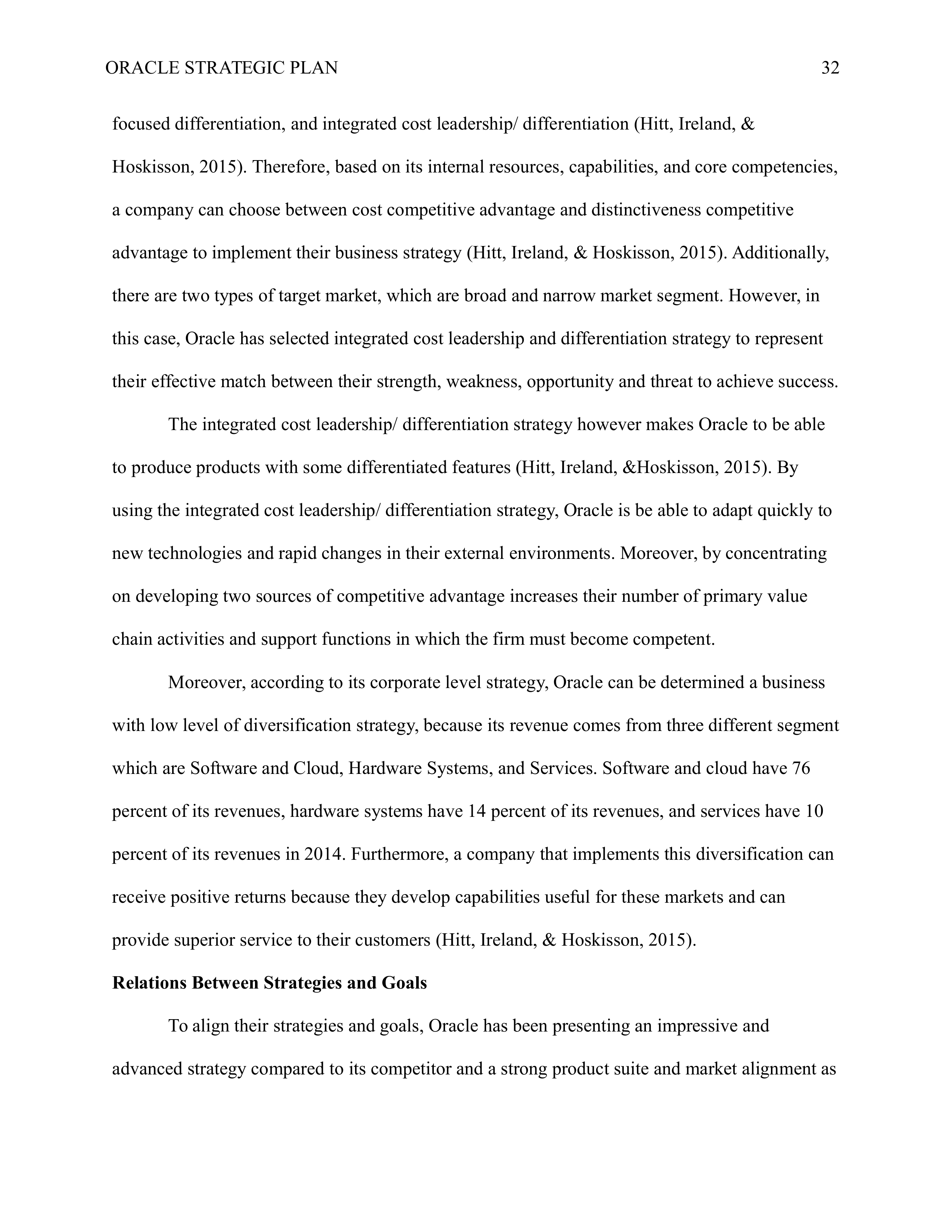 Oracle Business Plan  — page 32