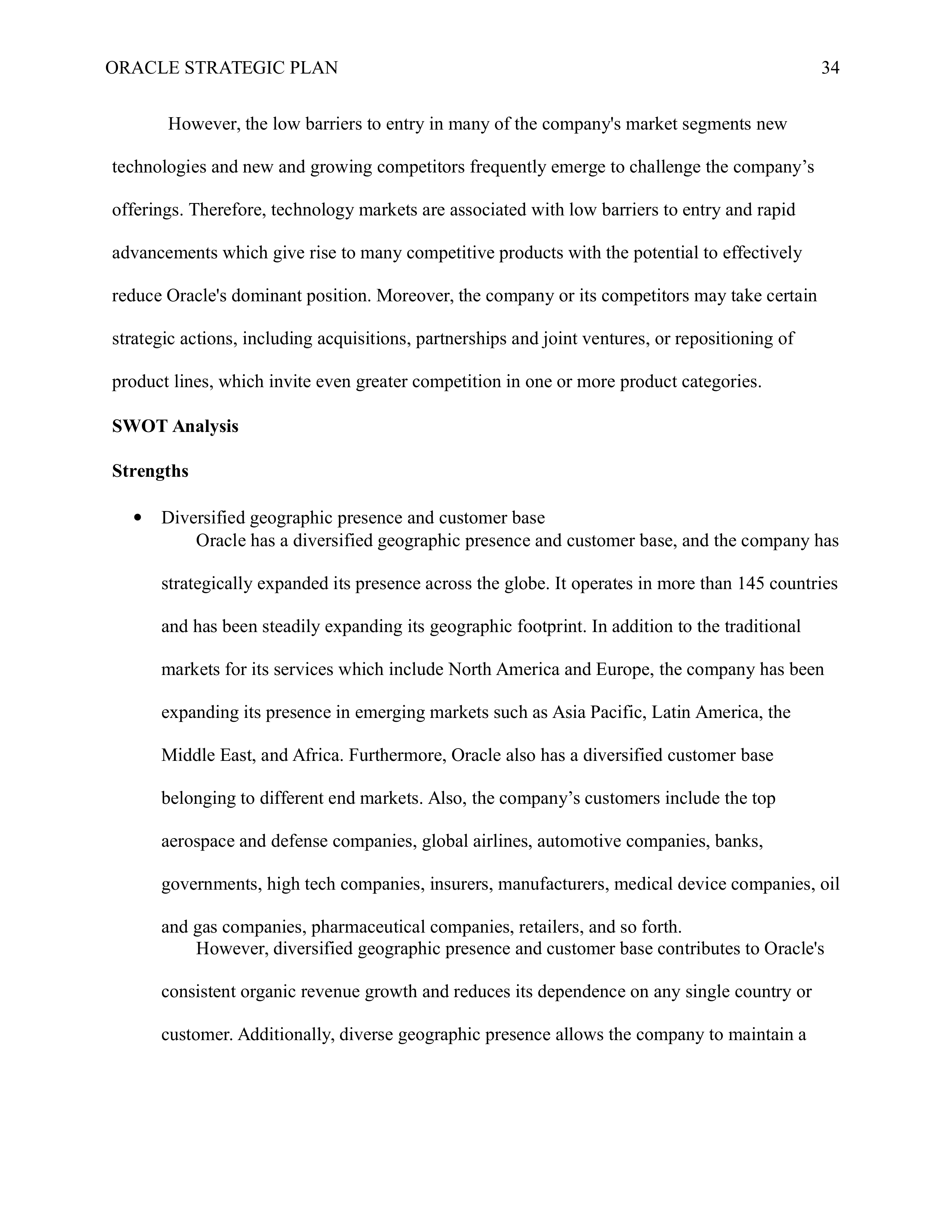 Oracle Business Plan  — page 34