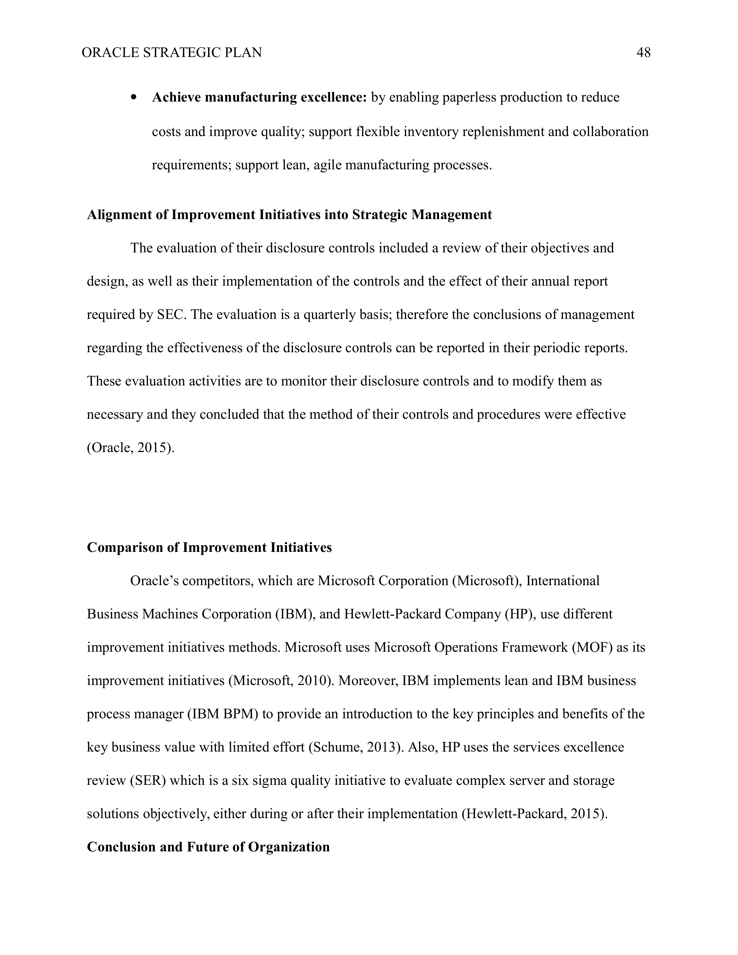 Oracle Business Plan  — page 48