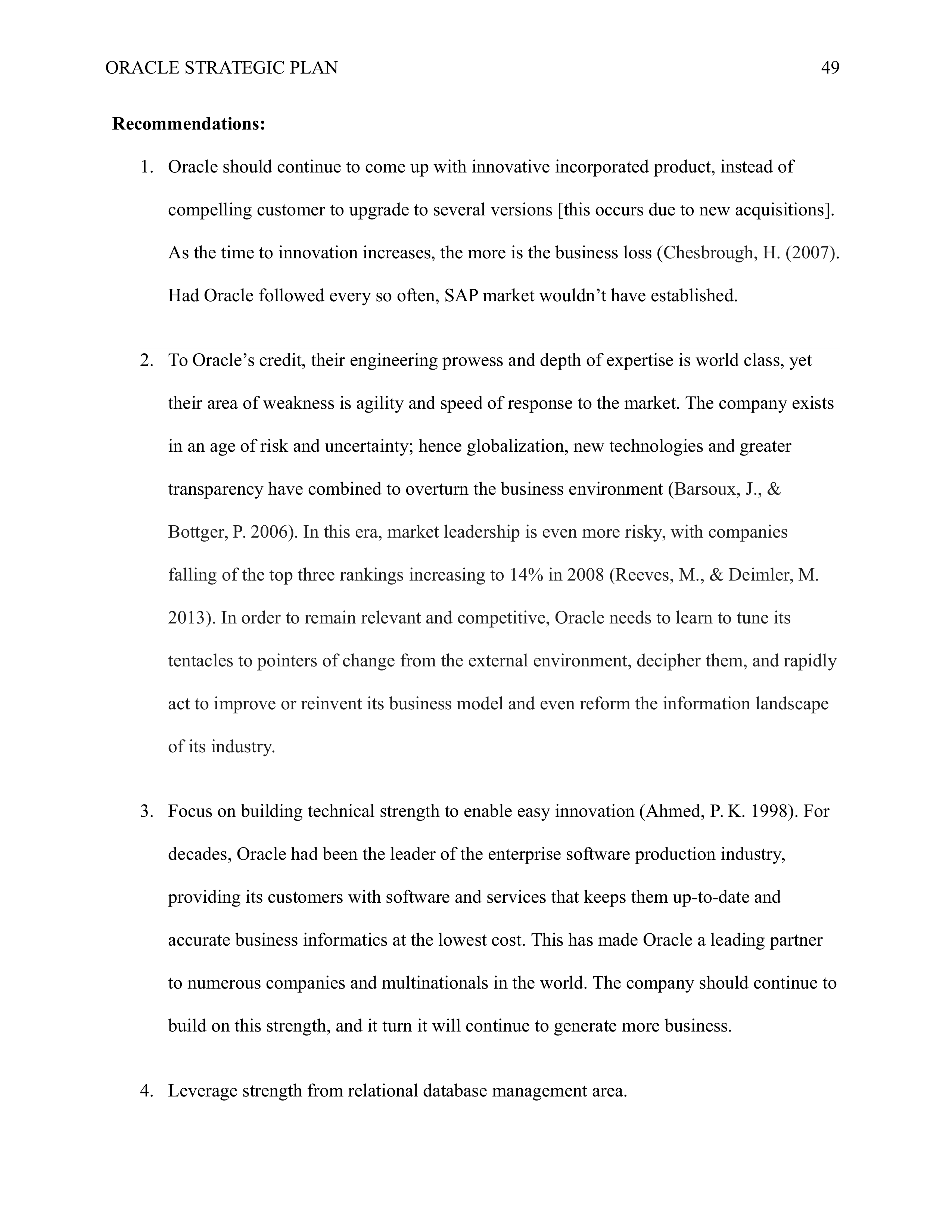Oracle Business Plan  — page 49