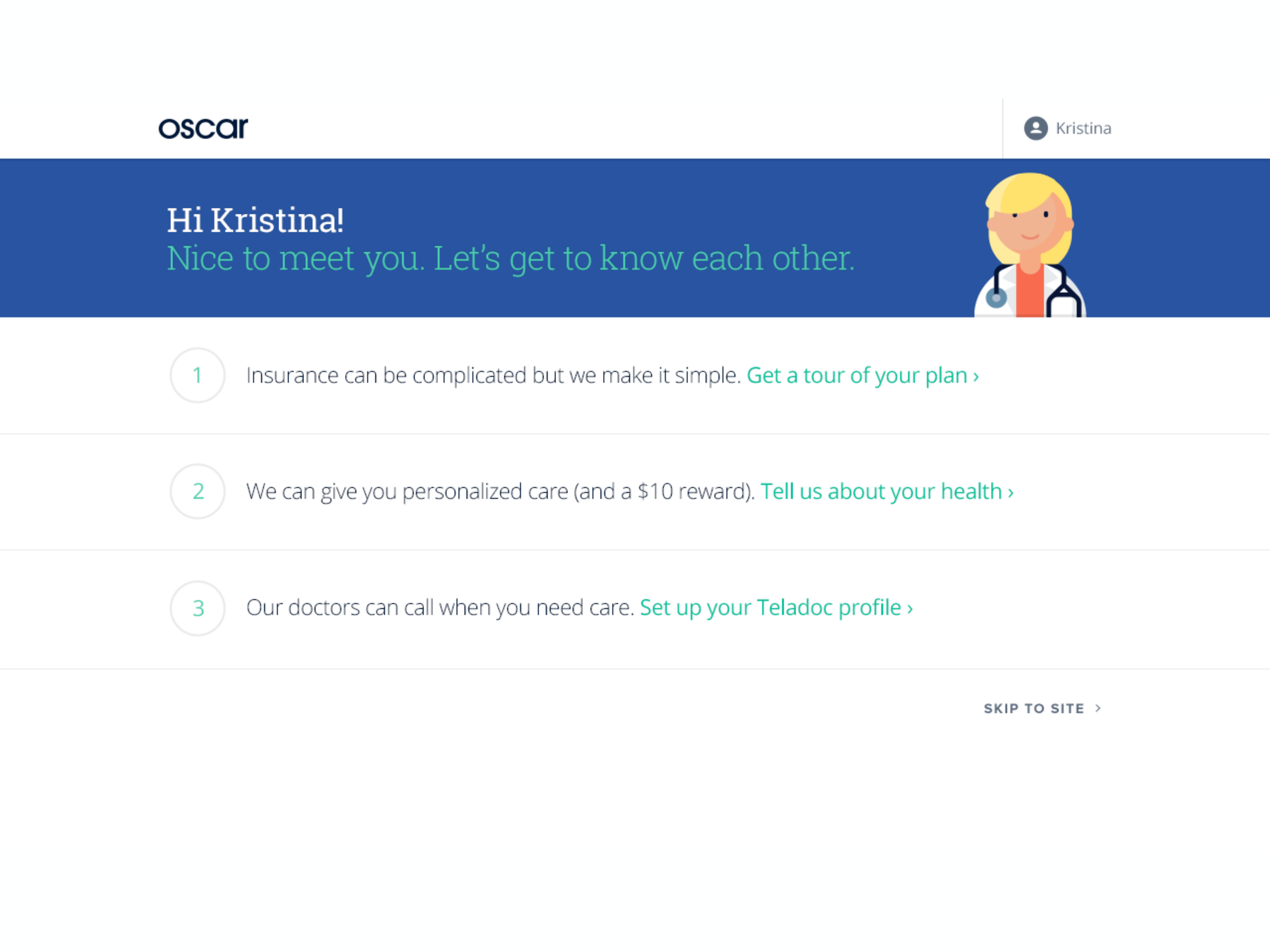 Oscar Health Pitch Deck  — page 10