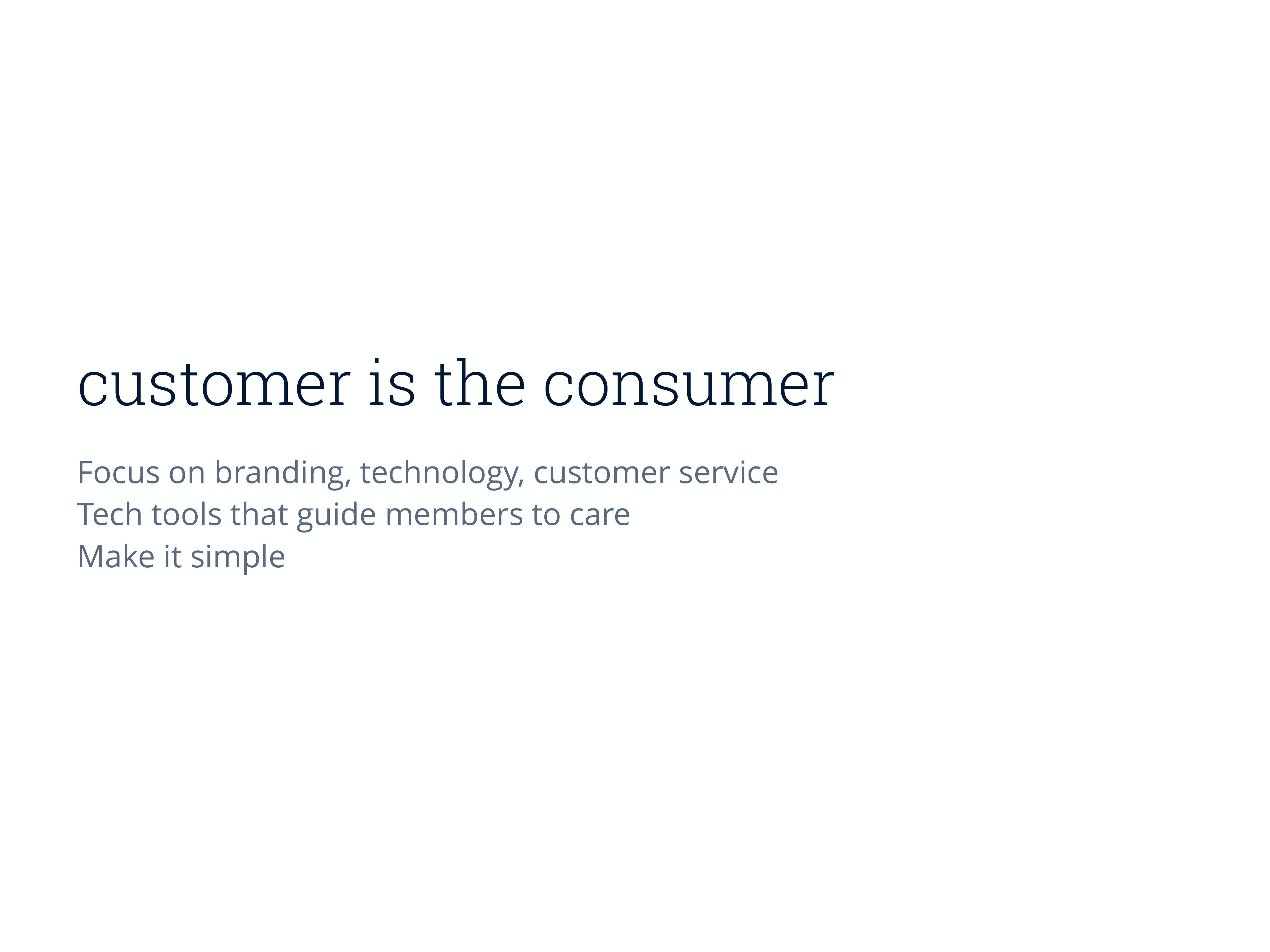 Oscar Health Pitch Deck  — page 4