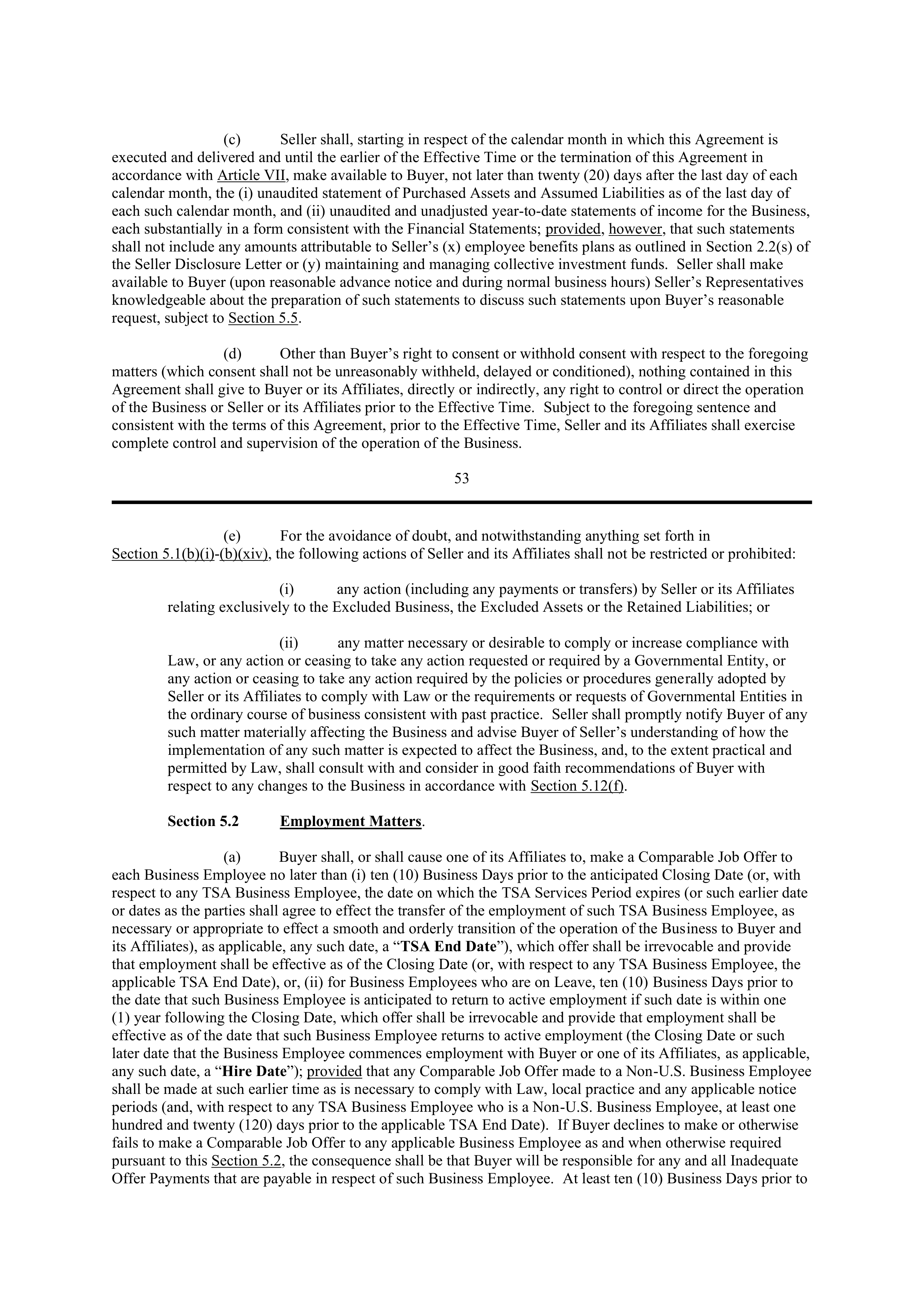 PURCHASE AGREEMENT between PRINCIPAL FINANCIAL SERVICES and WELLS FARGO & COMPANY — page 49