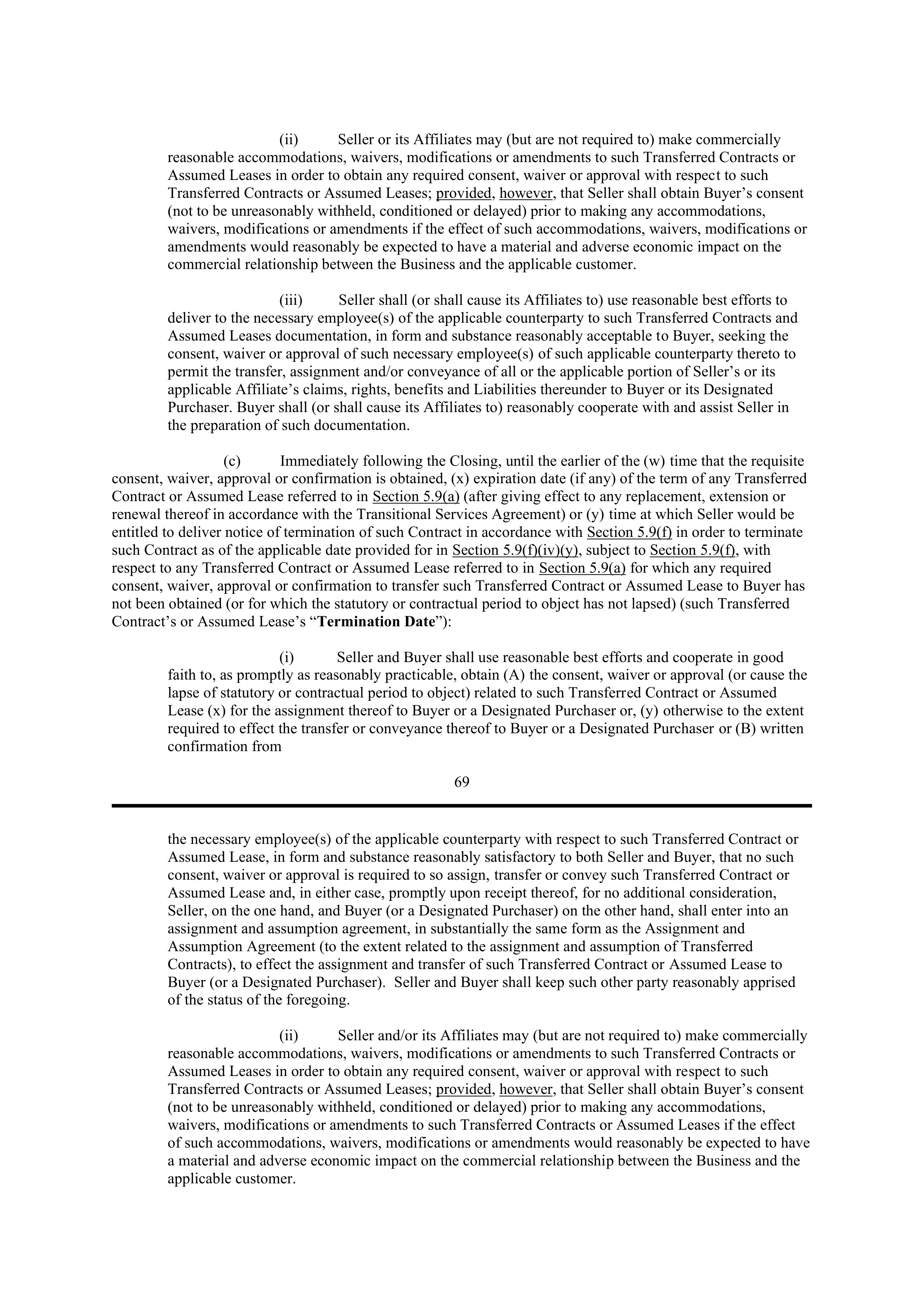 PURCHASE AGREEMENT between PRINCIPAL FINANCIAL SERVICES and WELLS FARGO & COMPANY — page 61