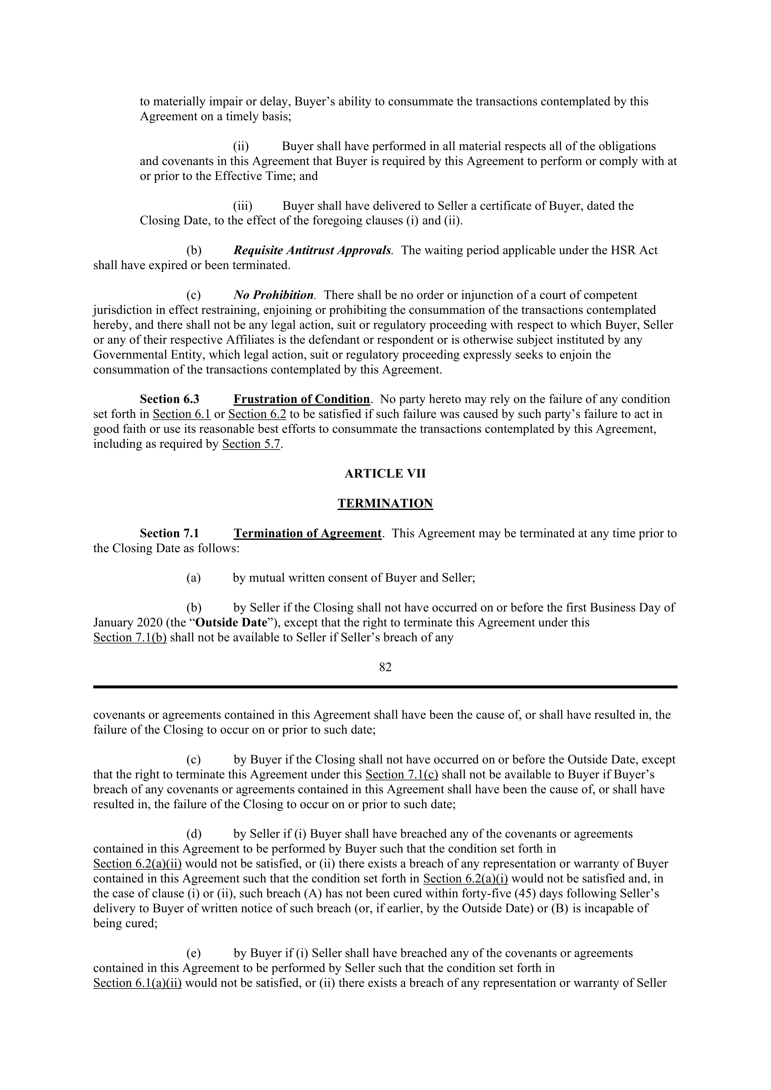 PURCHASE AGREEMENT between PRINCIPAL FINANCIAL SERVICES and WELLS FARGO & COMPANY — page 71