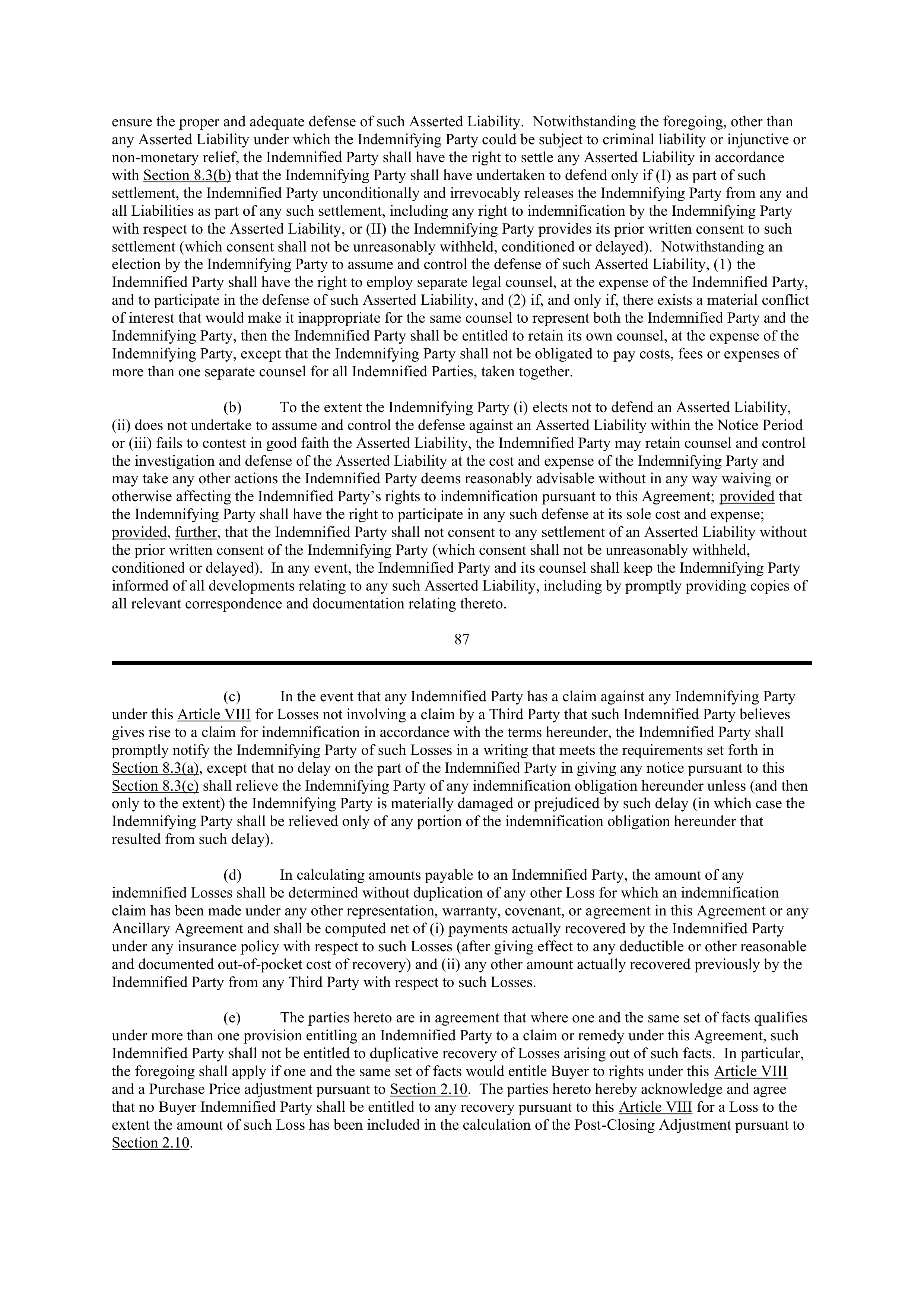PURCHASE AGREEMENT between PRINCIPAL FINANCIAL SERVICES and WELLS FARGO & COMPANY — page 75