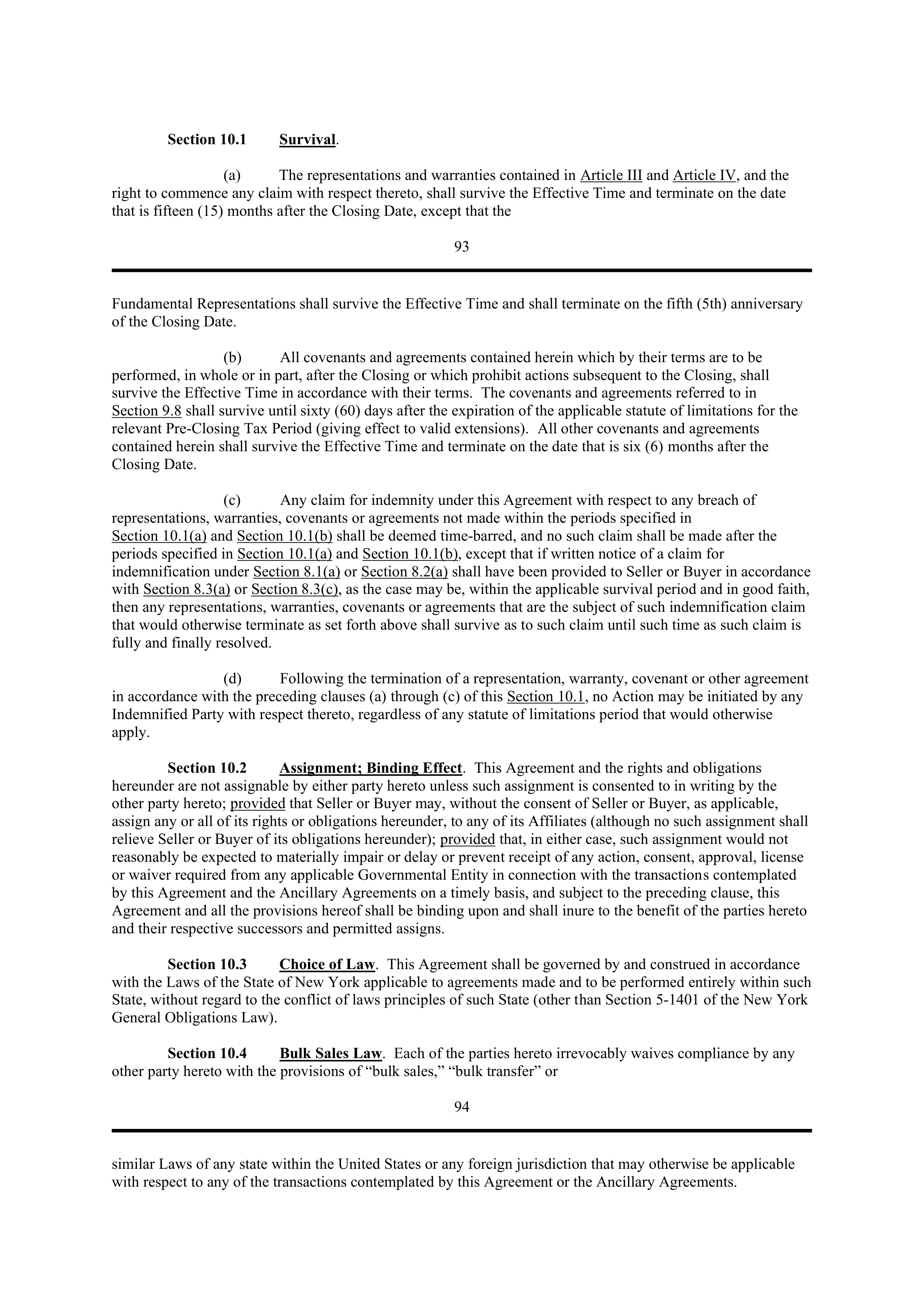 PURCHASE AGREEMENT between PRINCIPAL FINANCIAL SERVICES and WELLS FARGO & COMPANY — page 80