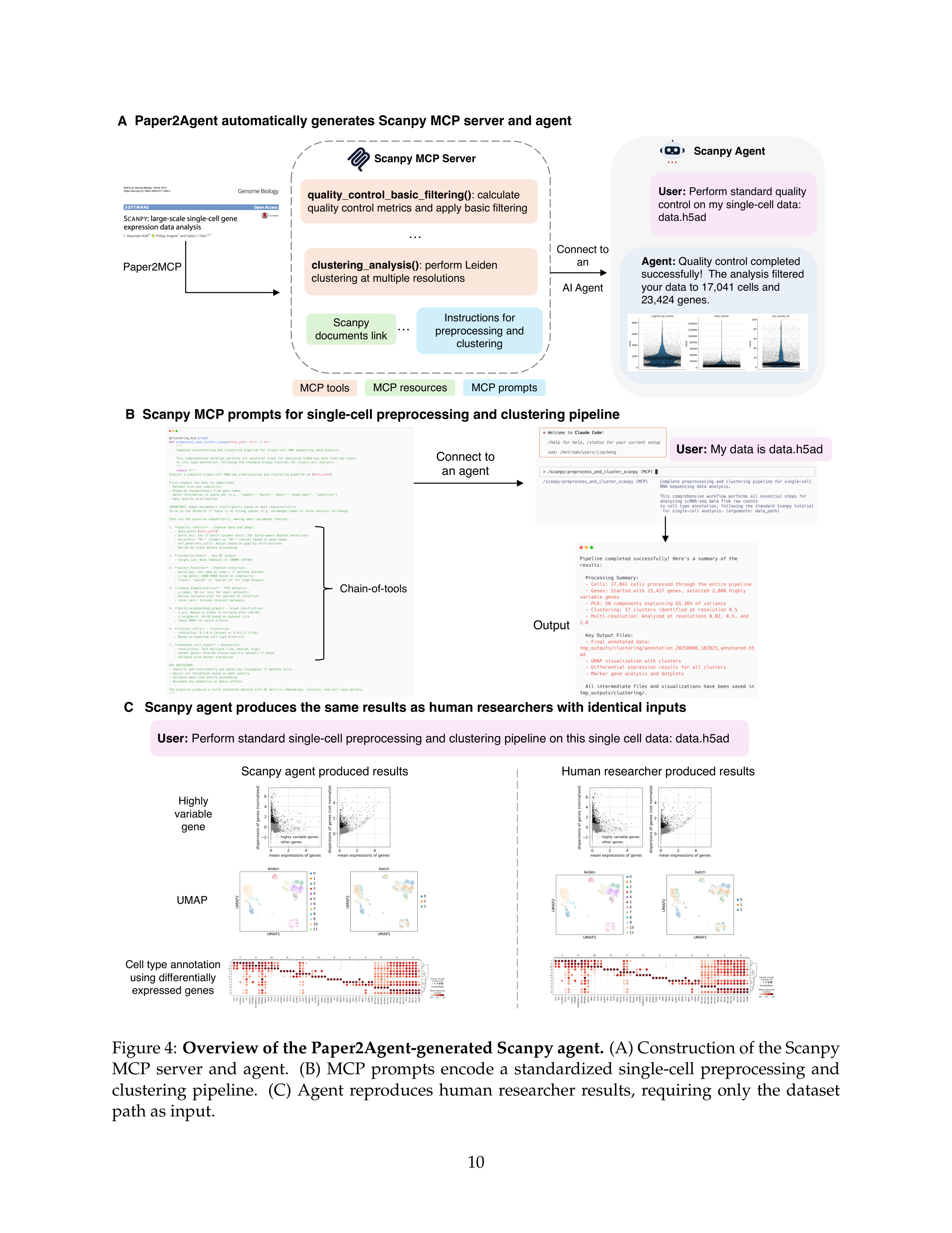 Paper2Agent AI Agent for Research Paper Automation — page 10