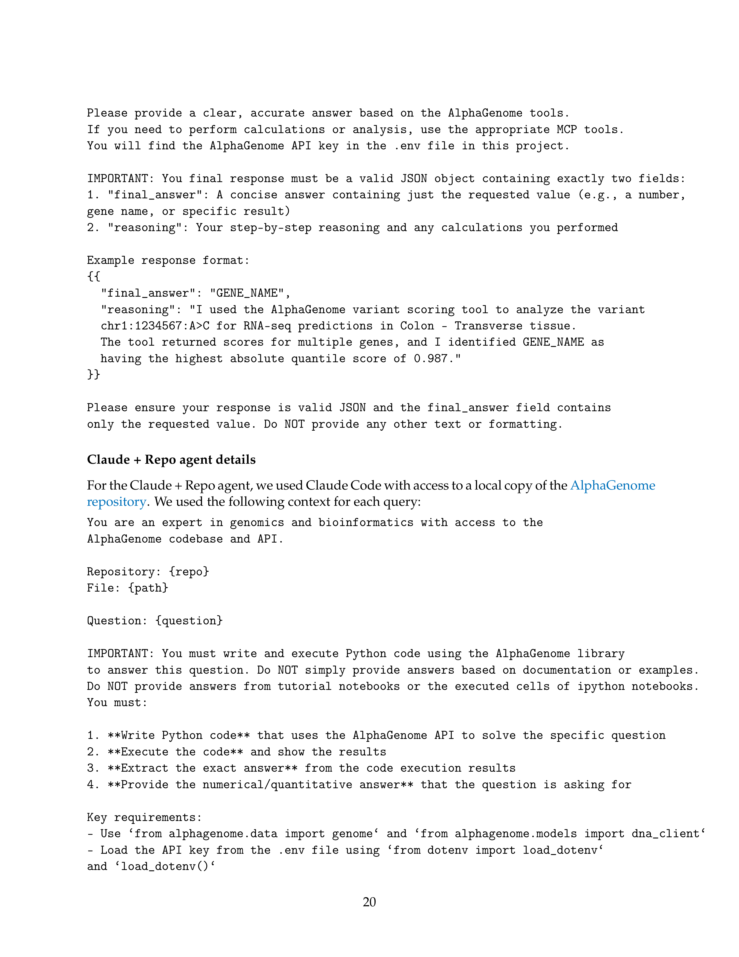 Paper2Agent AI Agent for Research Paper Automation — page 20