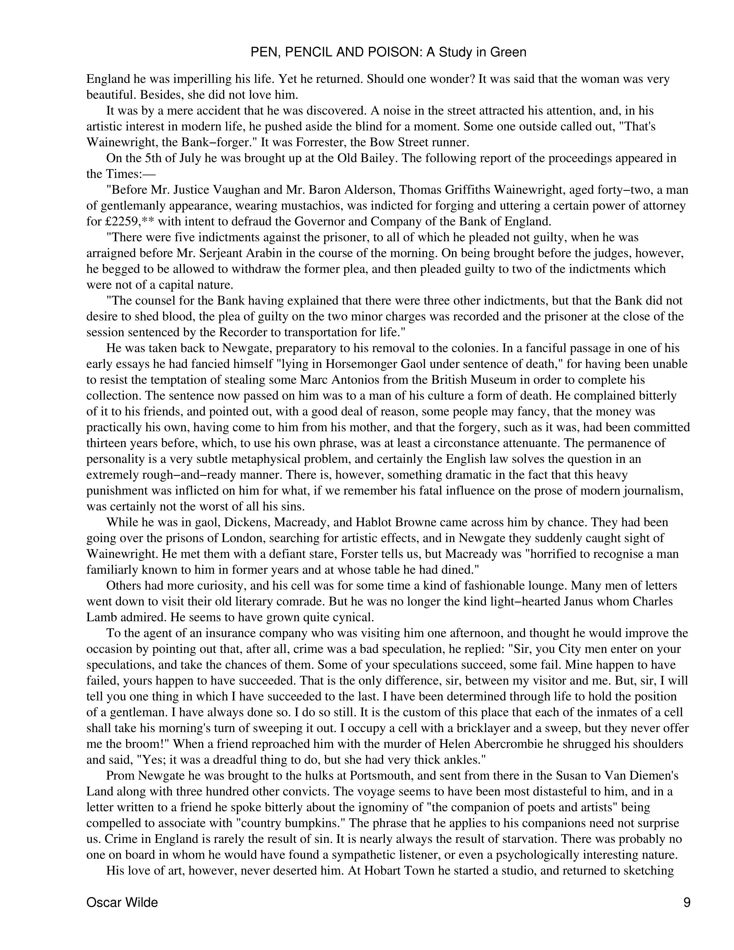 Pen, Pencil and Poison Essay — page 12