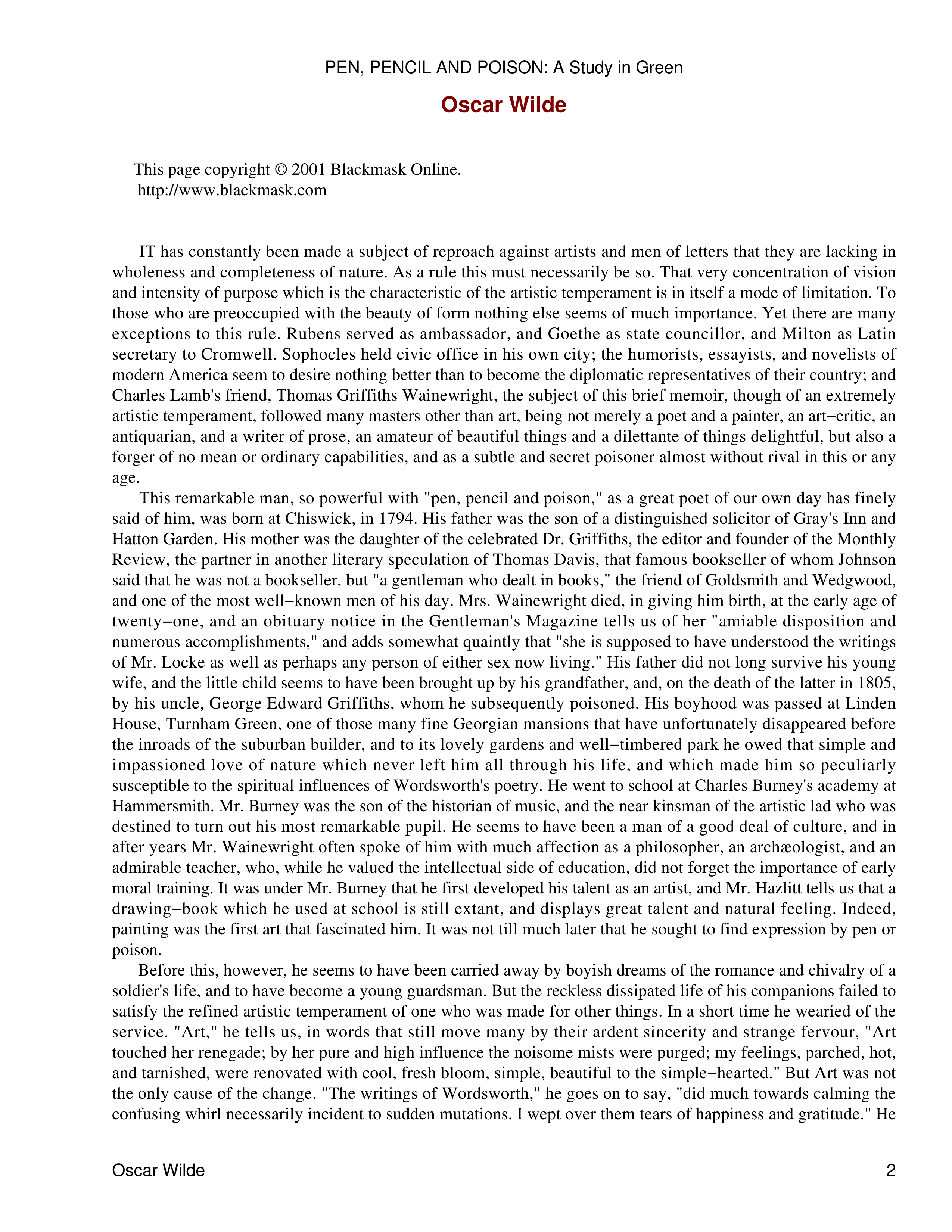 Pen, Pencil and Poison Essay — page 5