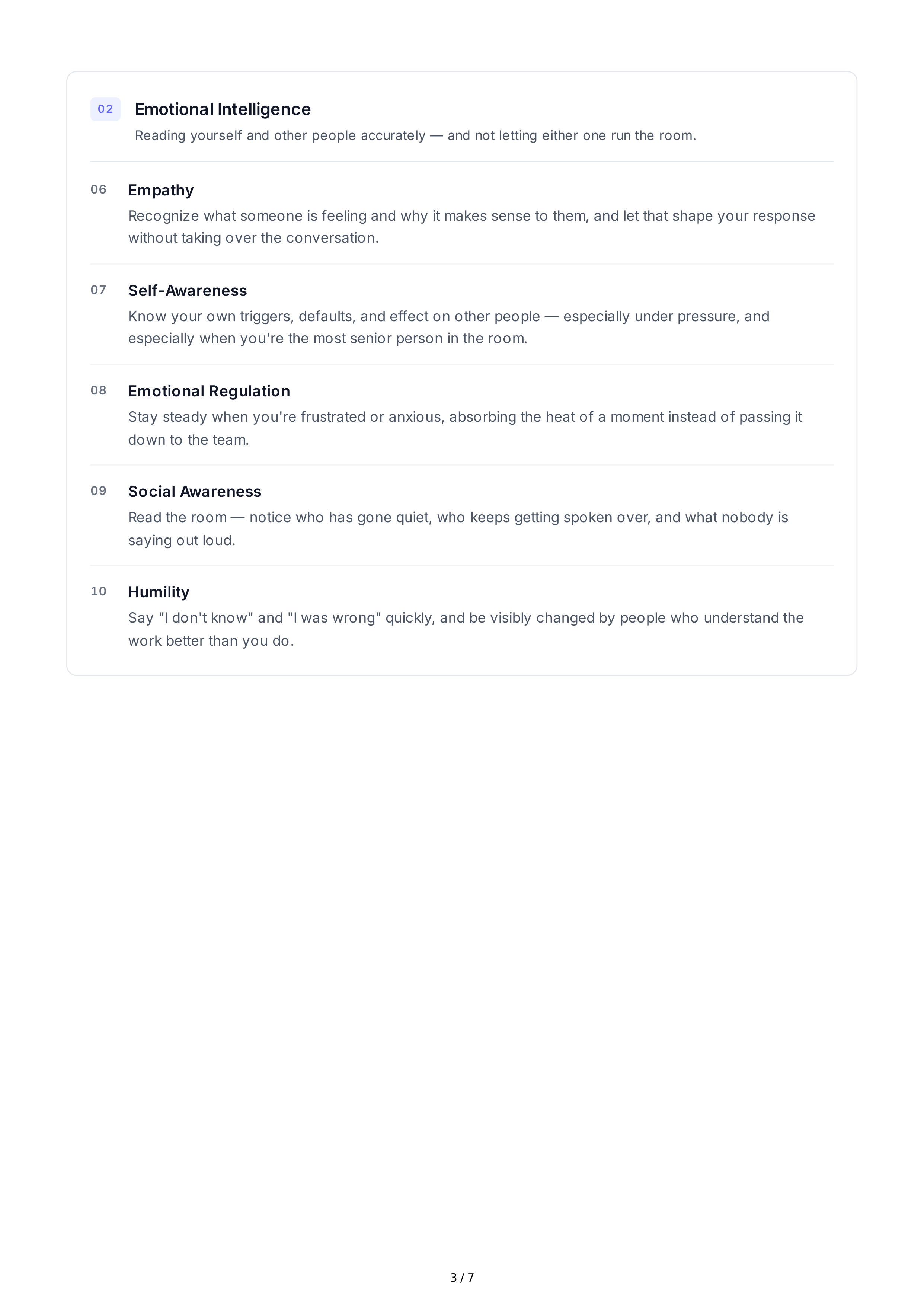 People Management Soft Skills — page 3