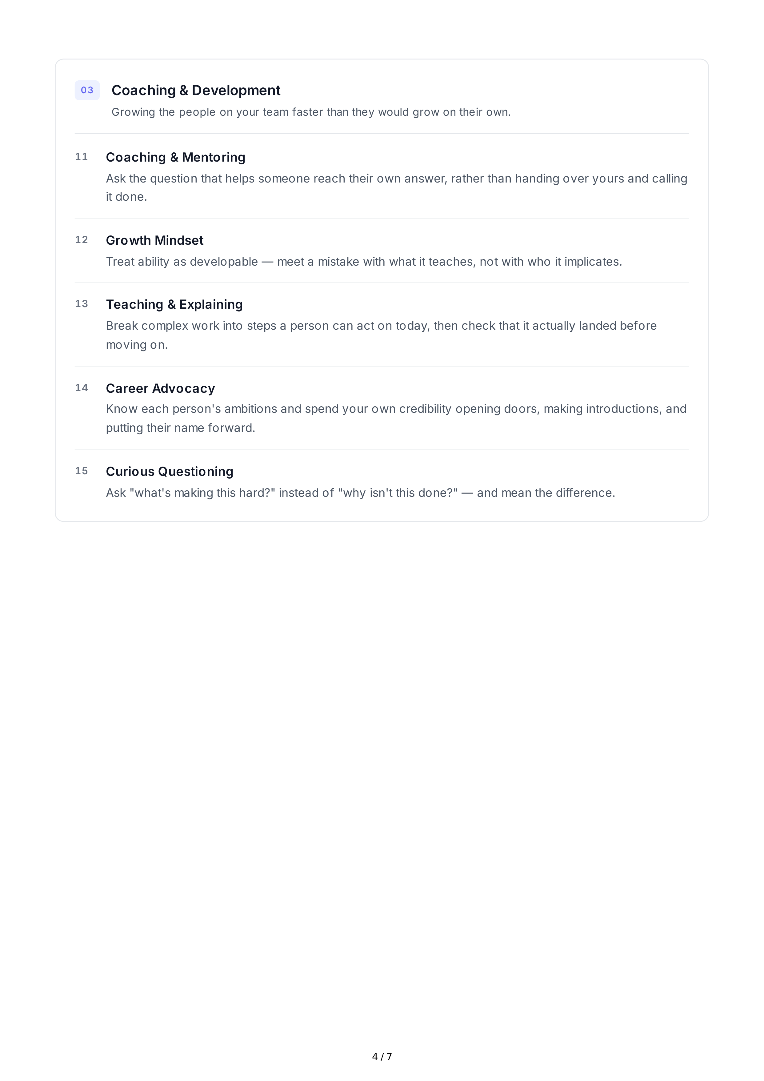 People Management Soft Skills — page 4