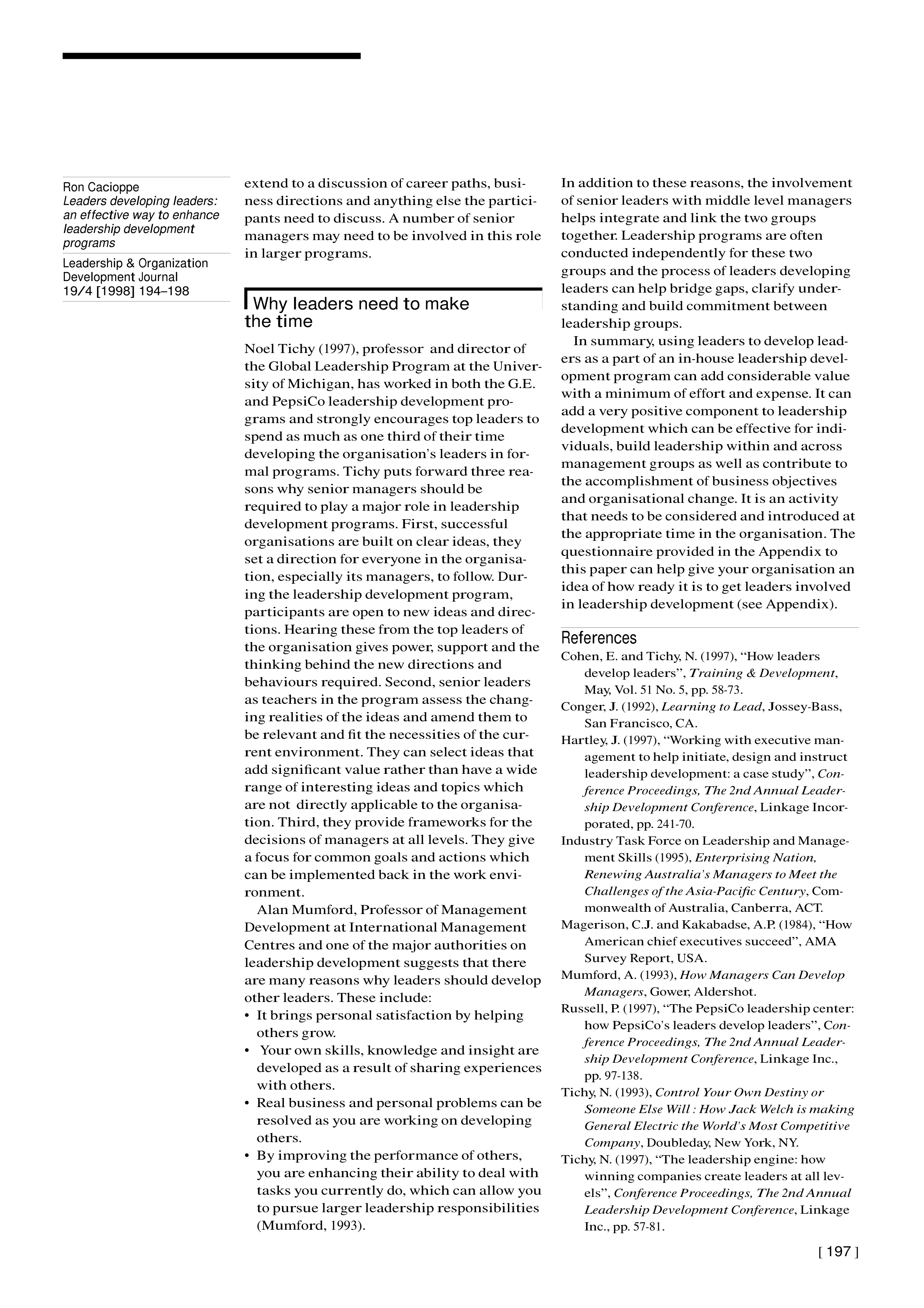 PepsiCo Leadership Skills — page 4