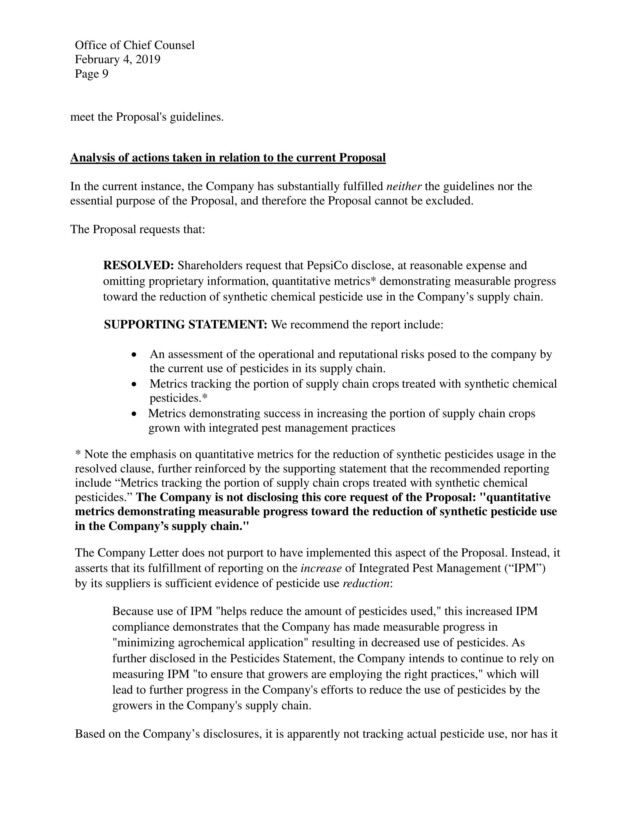 PepsiCo Proposal  — page 12