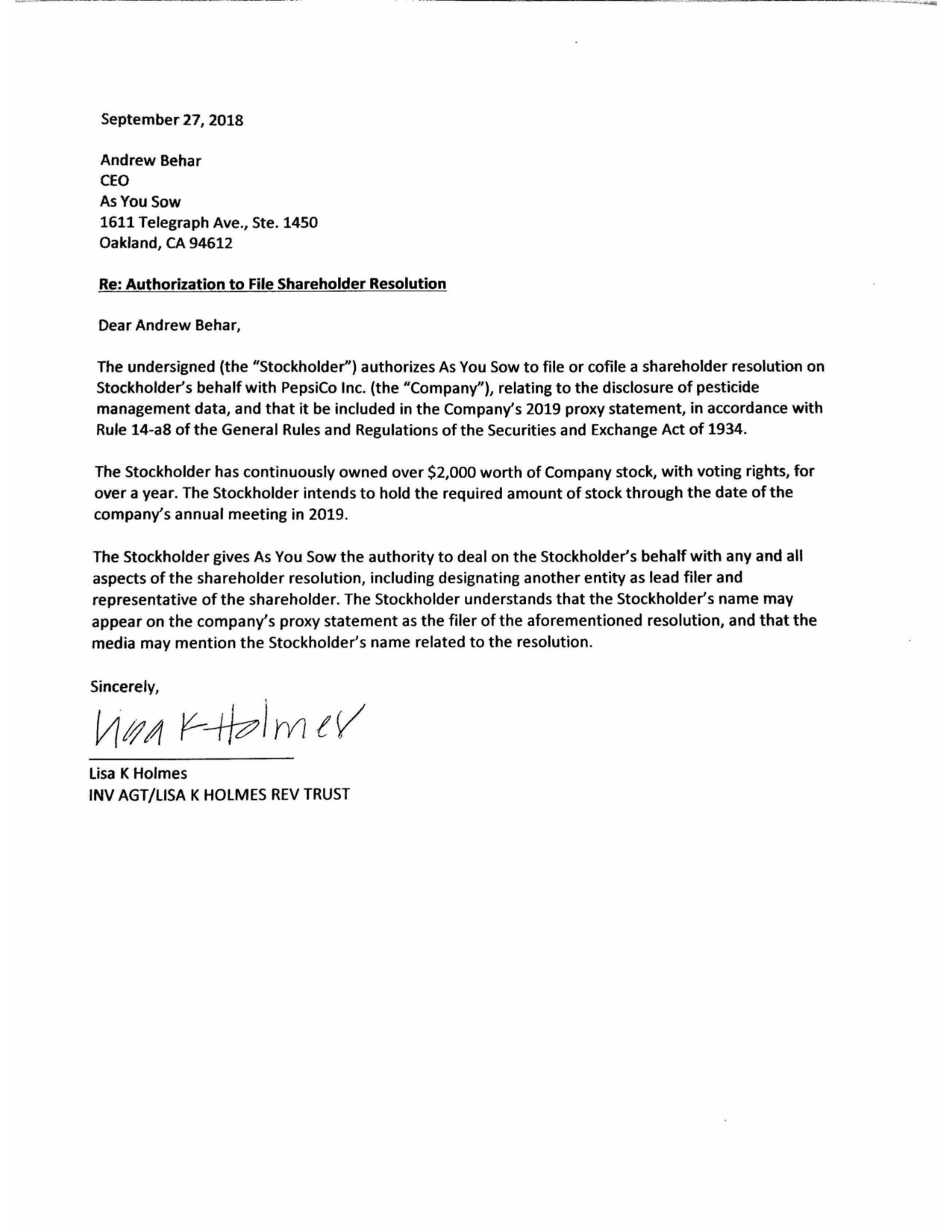 PepsiCo Proposal  — page 33