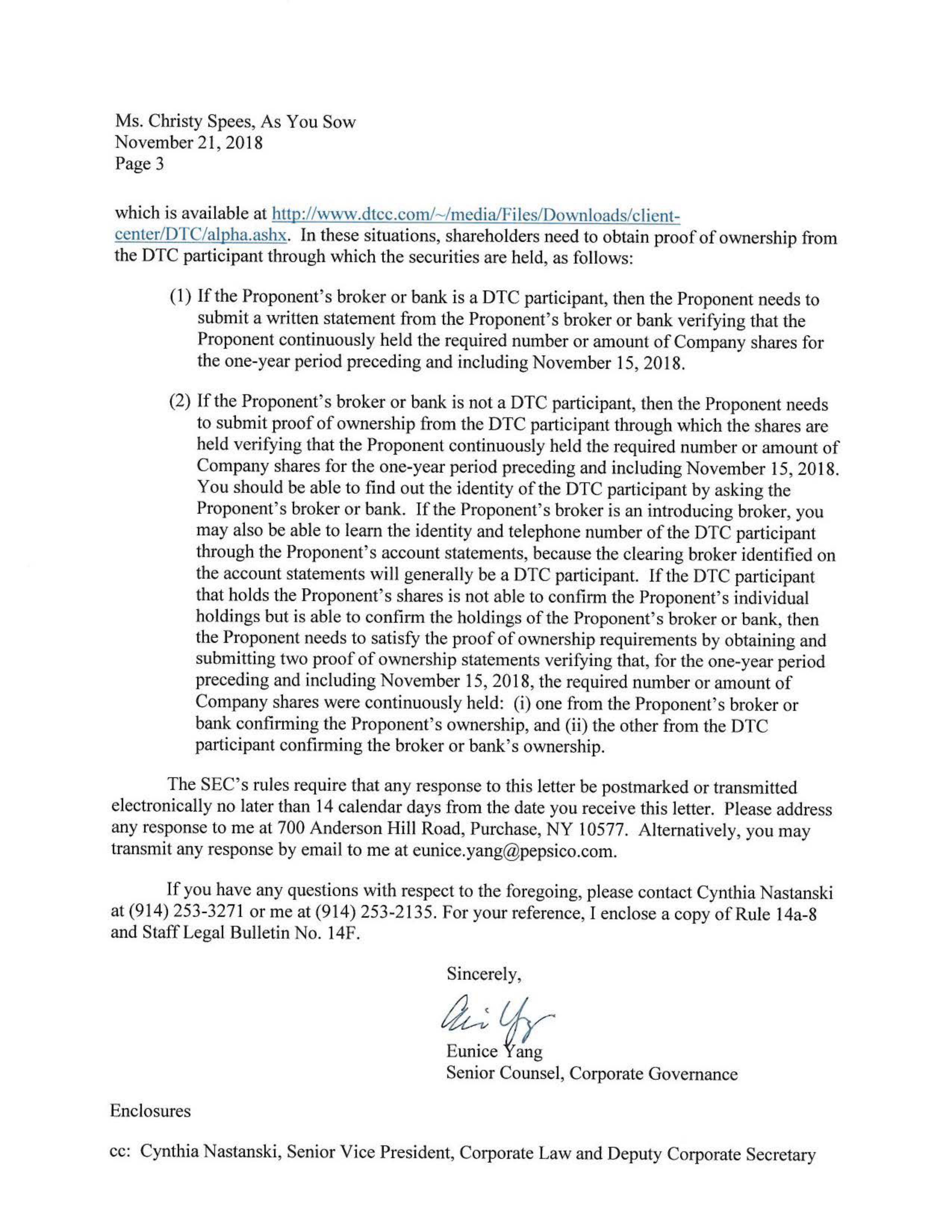 PepsiCo Proposal  — page 40