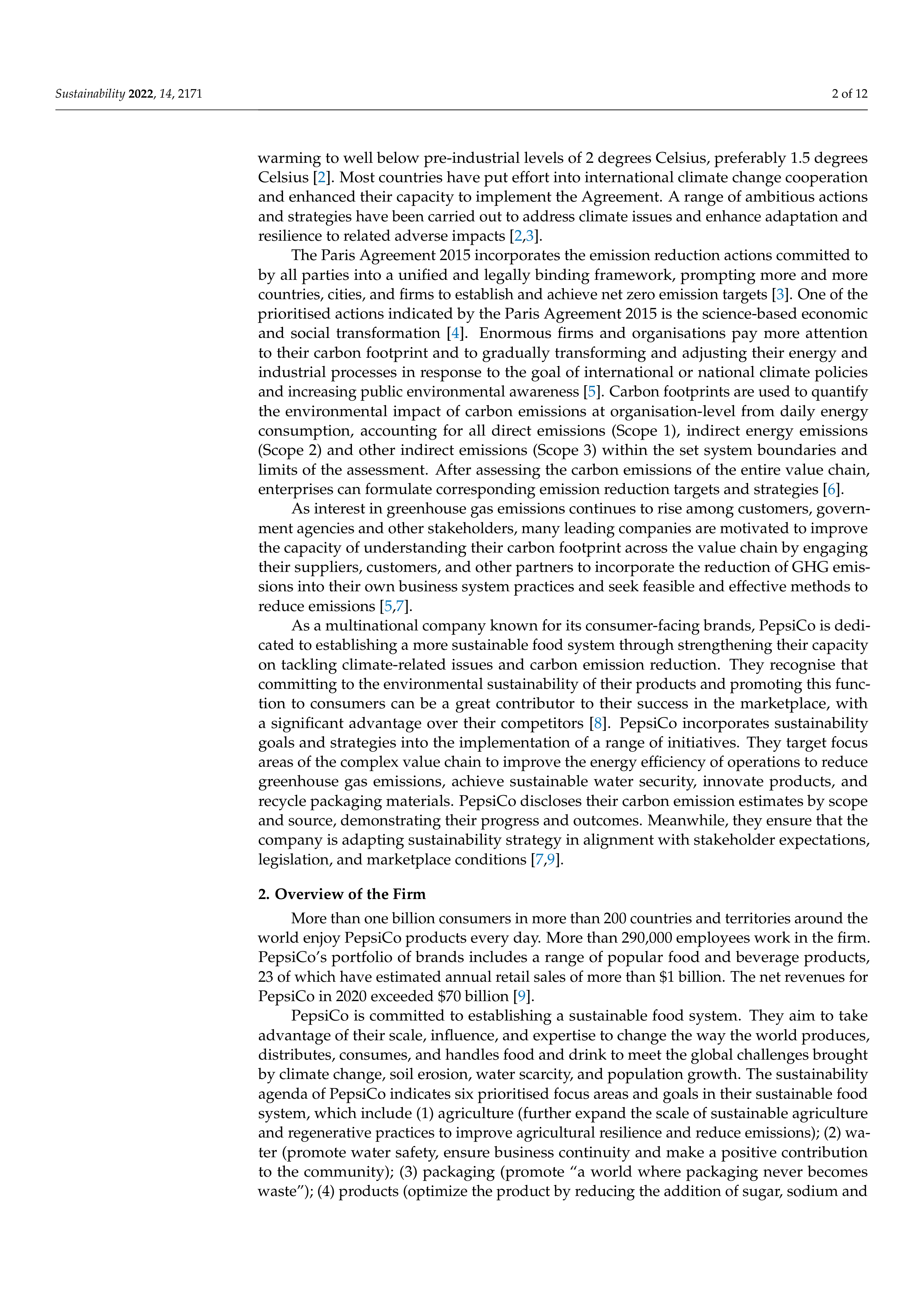 PepsiCo Case Study — page 2