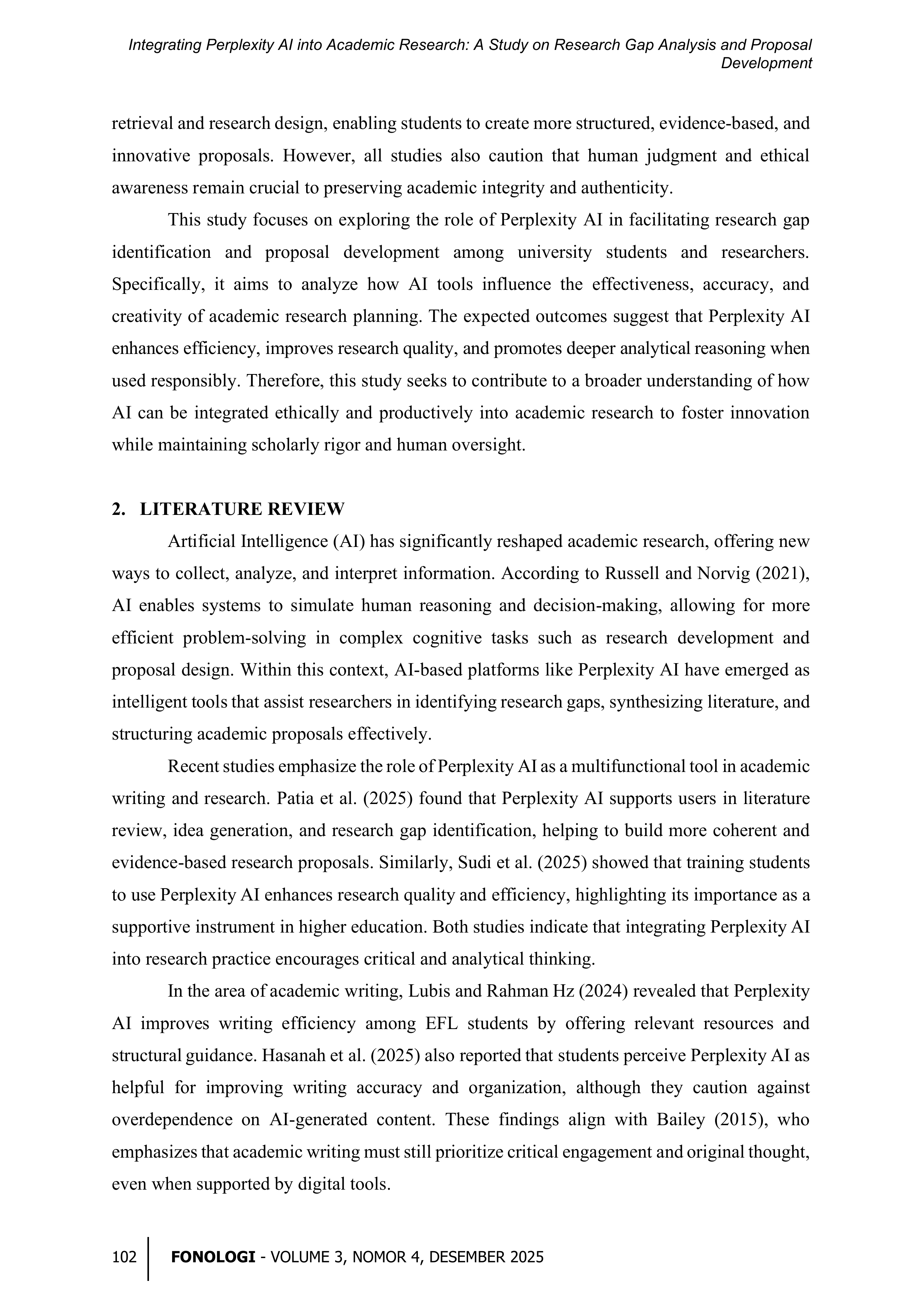 Perplexity AI Agent for Deep Research — page 2