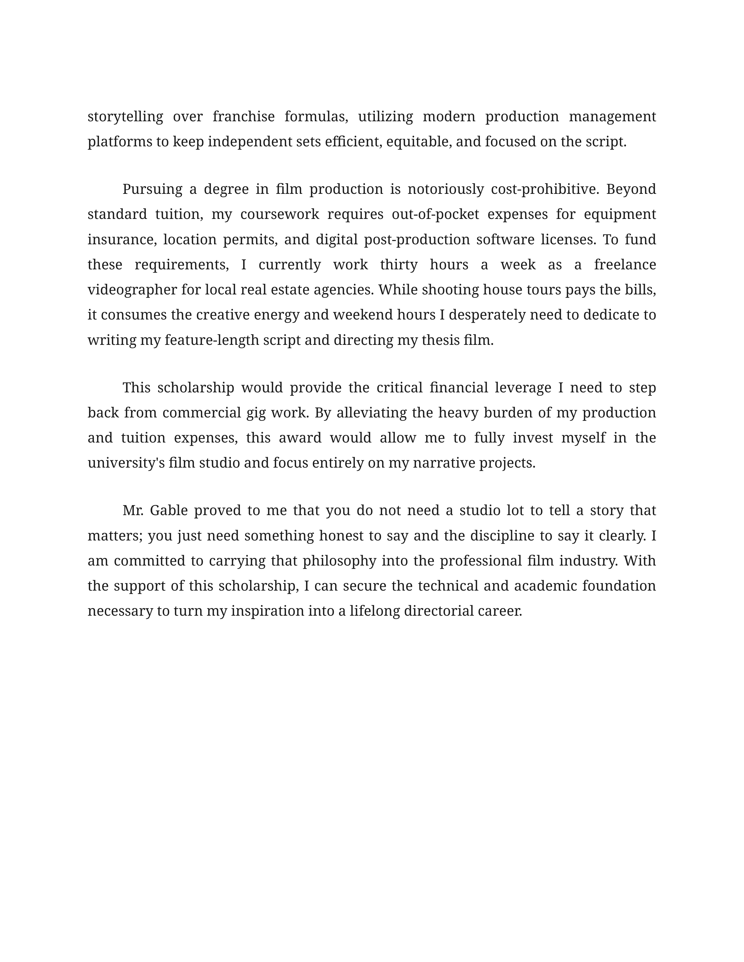 Person Who Inspired Me Scholarship Essay — page 2