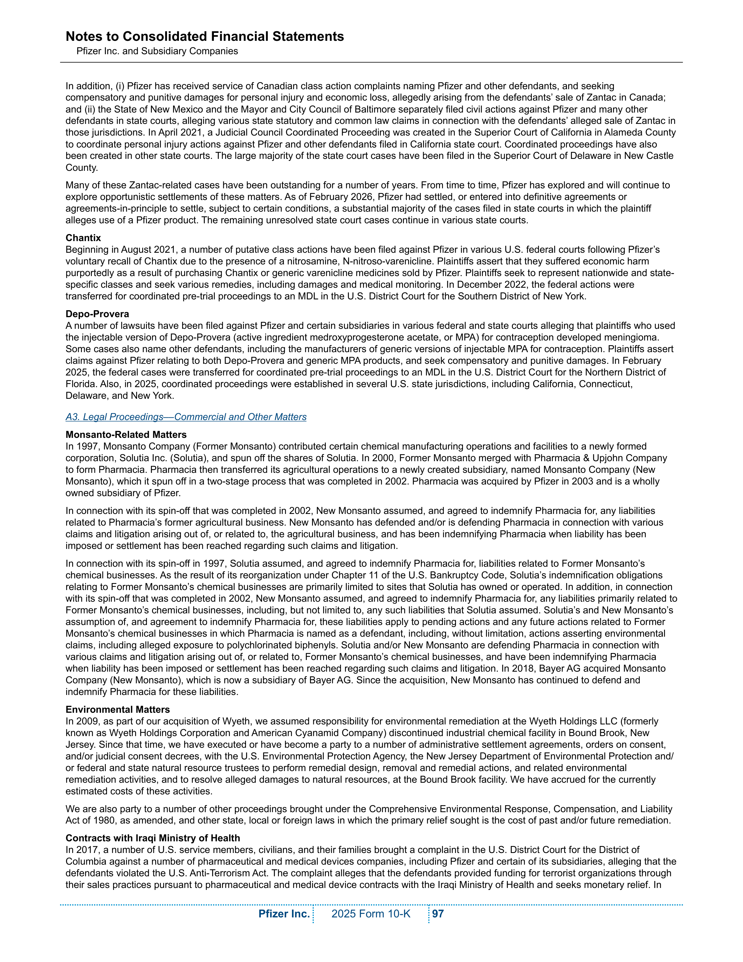 Pfizer Annual Report — page 103